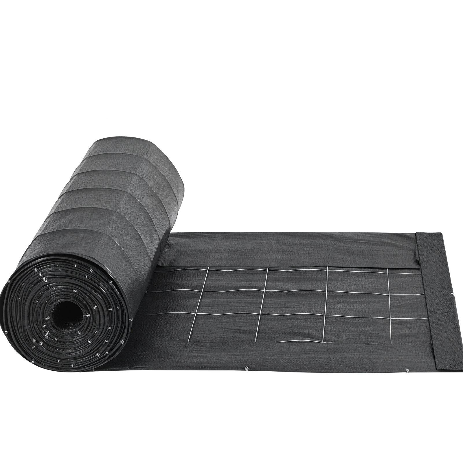 Rollo de tela para cerca de sedimento, 2 x 100 pies, con alambre, control de erosión