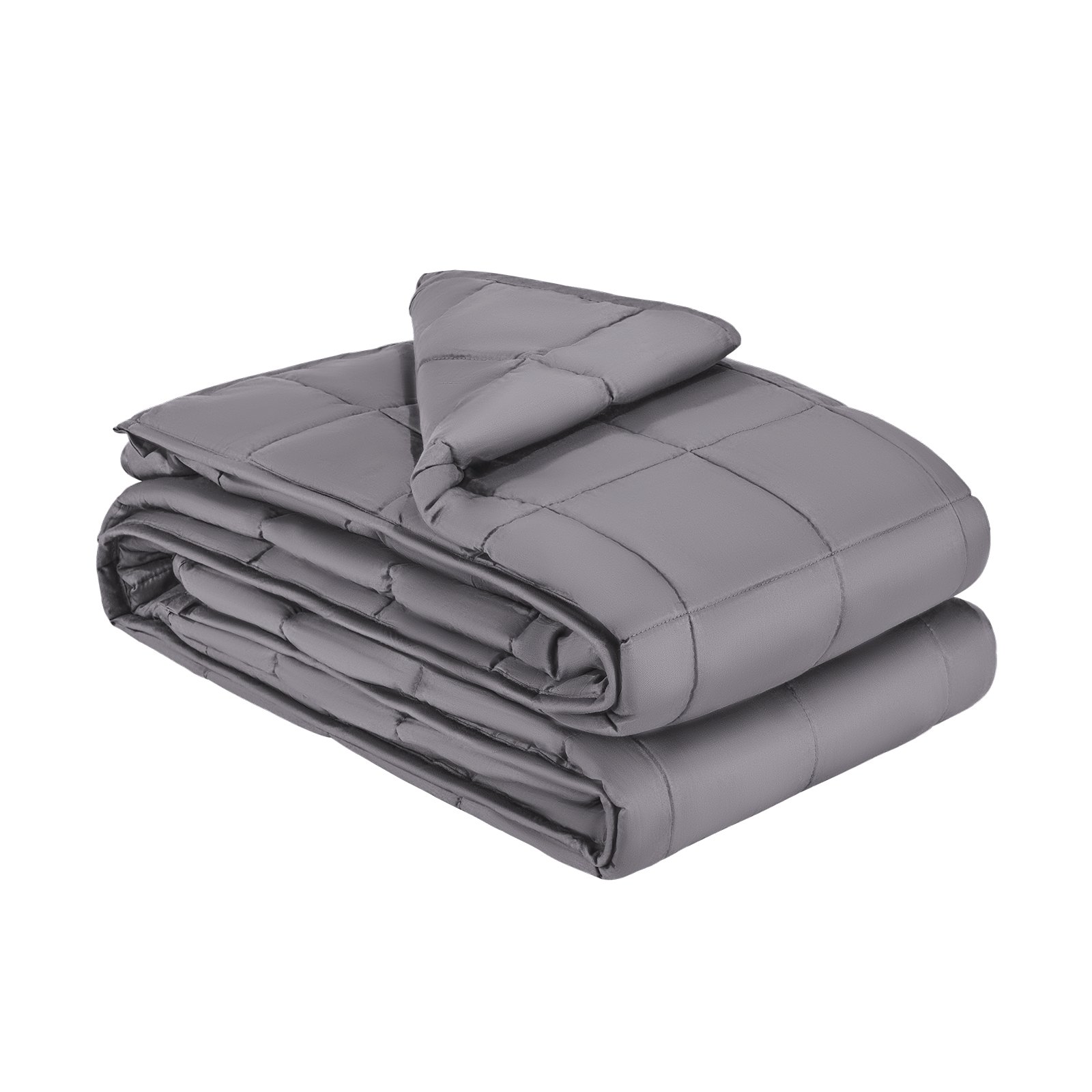 Weighted Blanket, 25 Lbs, 80 X 87 In King Size, Soft 100% Cotton Heavy Blanket With Glass Beads, Breathable Material, Suitable For 250-310 Lbs Lbs Adults, Anxiety Stress Relief, Improve Sleep, Grey