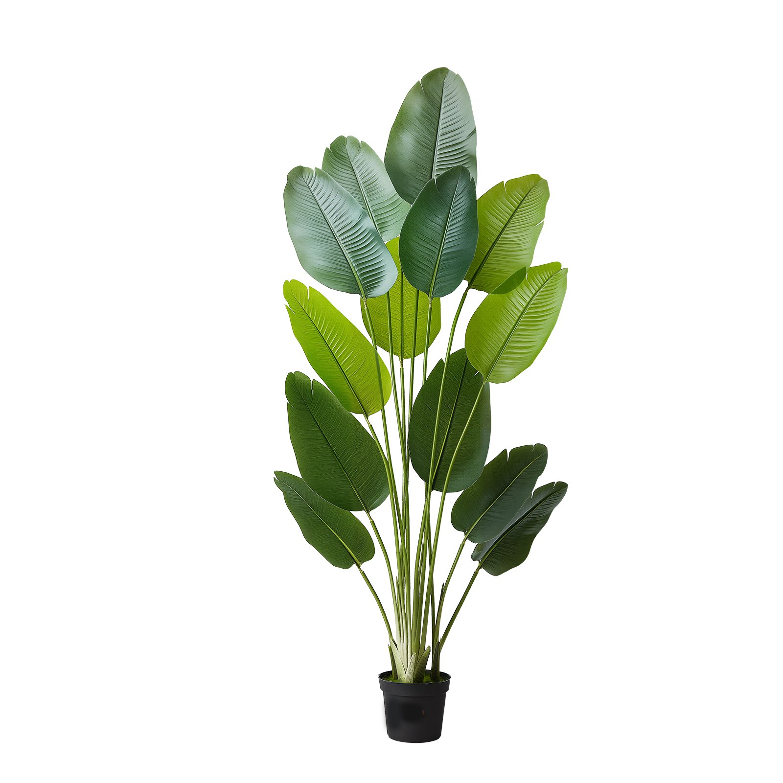 6ft Artificial Bird Of Paradise Tree Fake Plant With Pot Indoor Outdoor