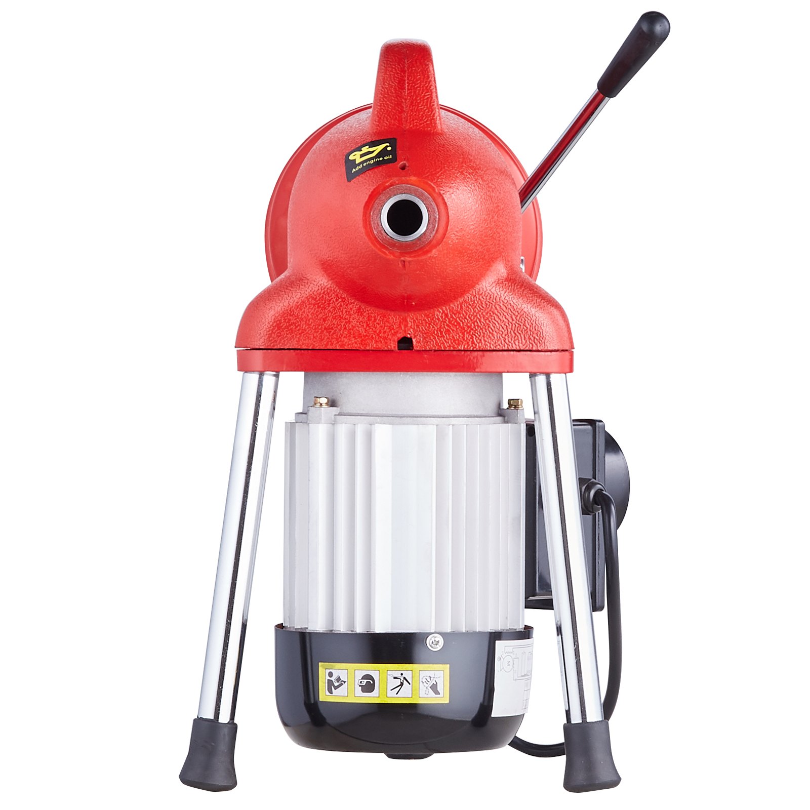 Máquina limpiadora de desagües, 120 pies x 5/8 pulgadas, 370 W, alimentación manual