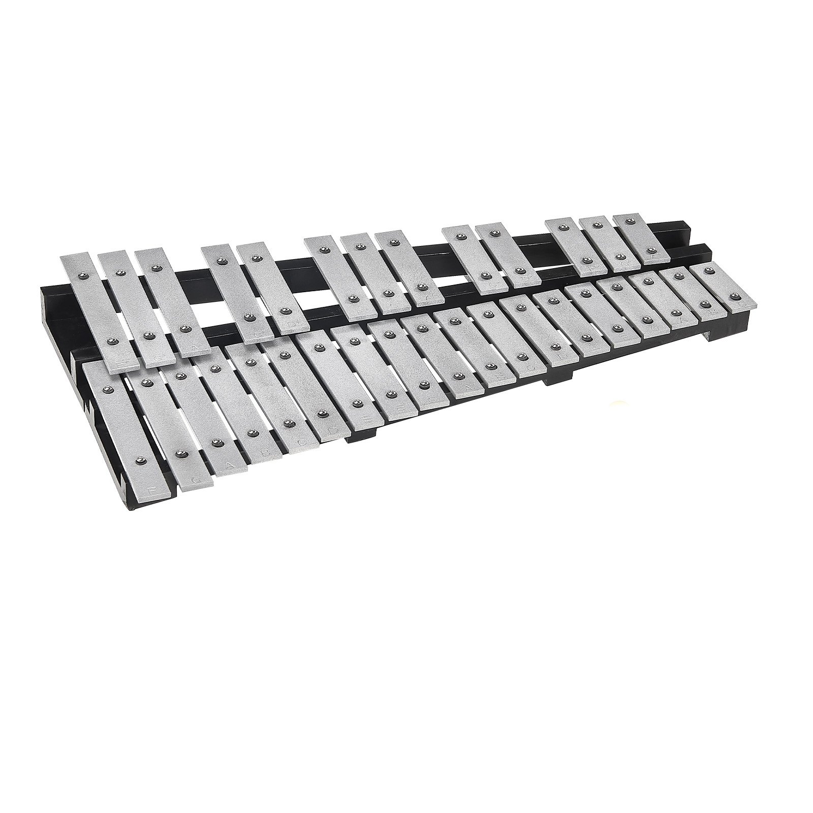 Glockenspiel xilófono de 32 notas con mazos y baquetas, para adultos y estudiantes