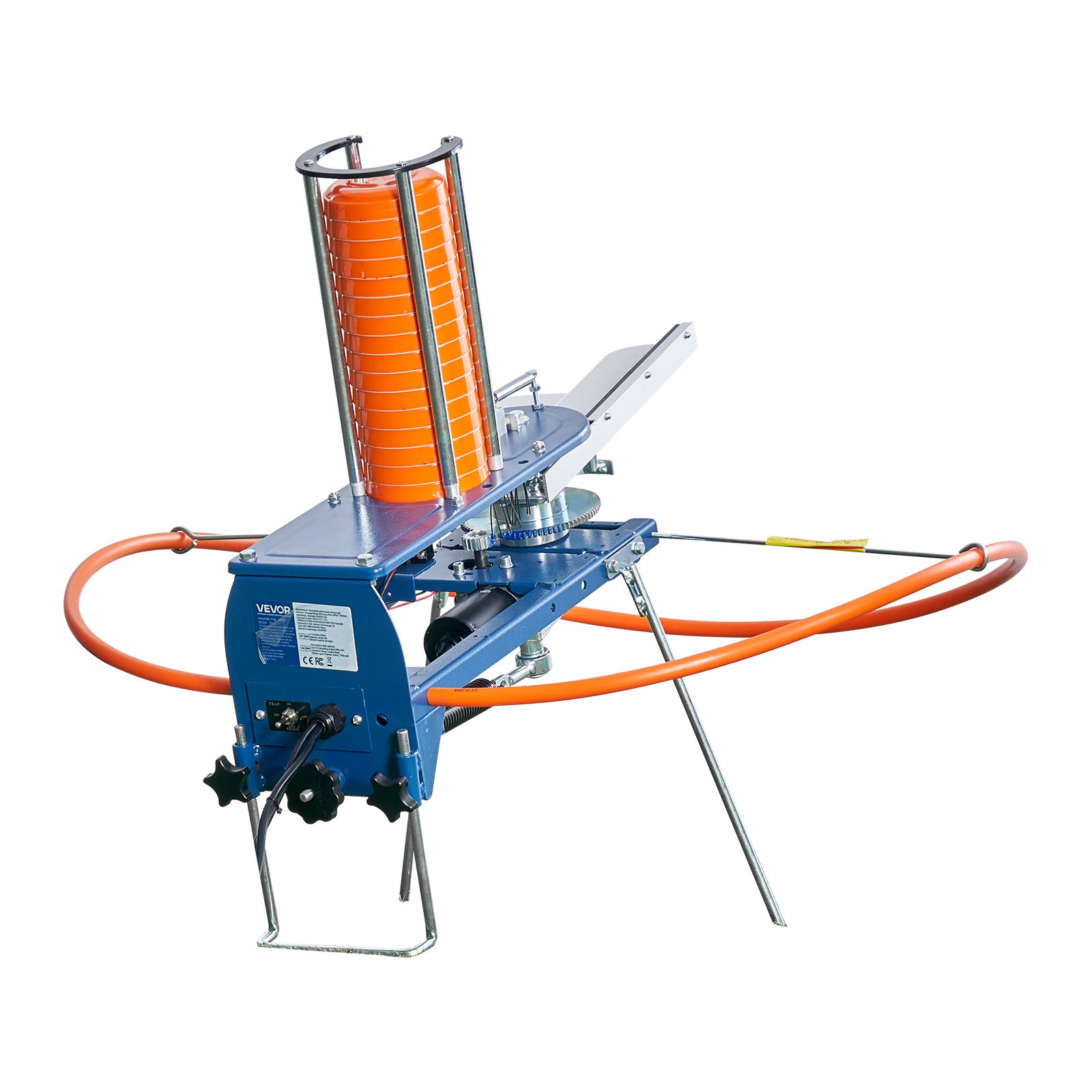 Lanzador Automático de Platos de Tiro, Capacidad 28 Platos, Más de 45 yardas