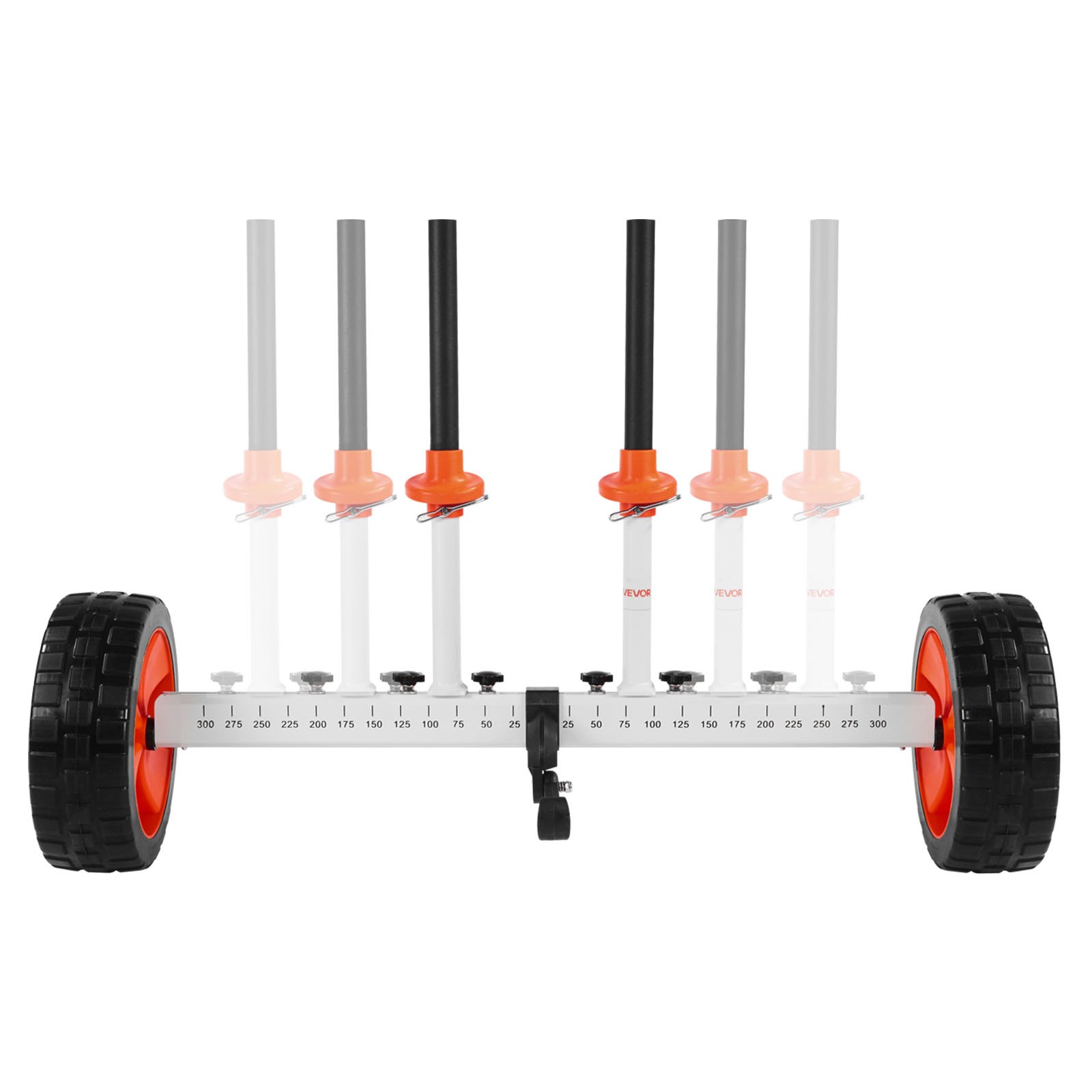 Kayak Cart, 230 Lbs Load Capacity, Canoe Cart Dolly With 10-inch Solid PU Tires & Kickstand, Assembles & Disassembles Within Seconds, Paddle Board Trolley For Kayaks, Canoes, Paddleboards