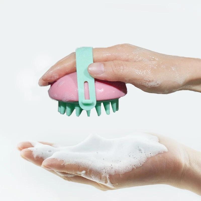VIEJKLG Detachable Hair Styling Product Comfort Scalp Massage Brush Waterproof Personal Cleaning Bathroom Accessory Shampoo Tool,Free Shipping Not Available.Pick-up Only