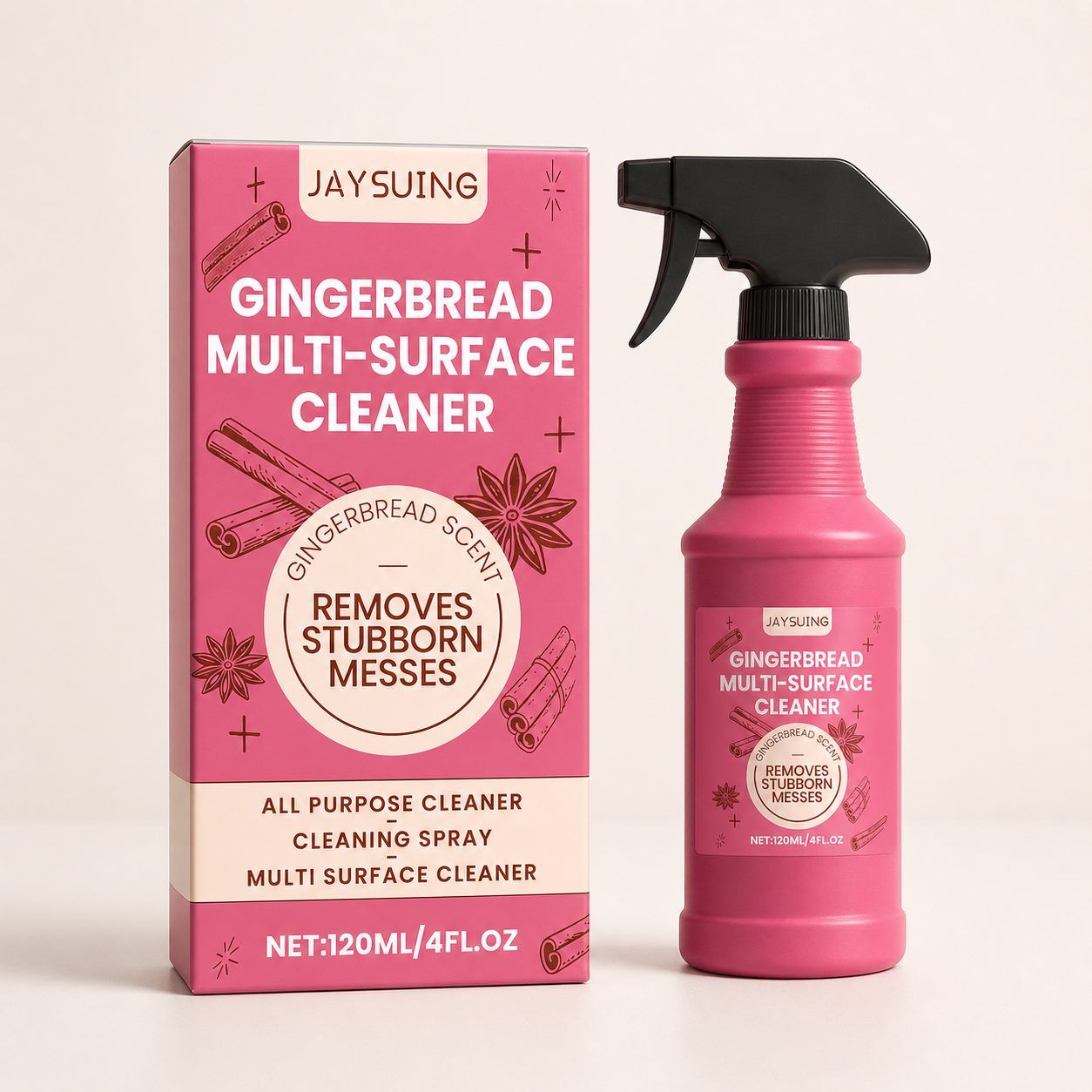 JAYSUING Multipurpose Cleaner Spray, 120 ml / 1 Bottle