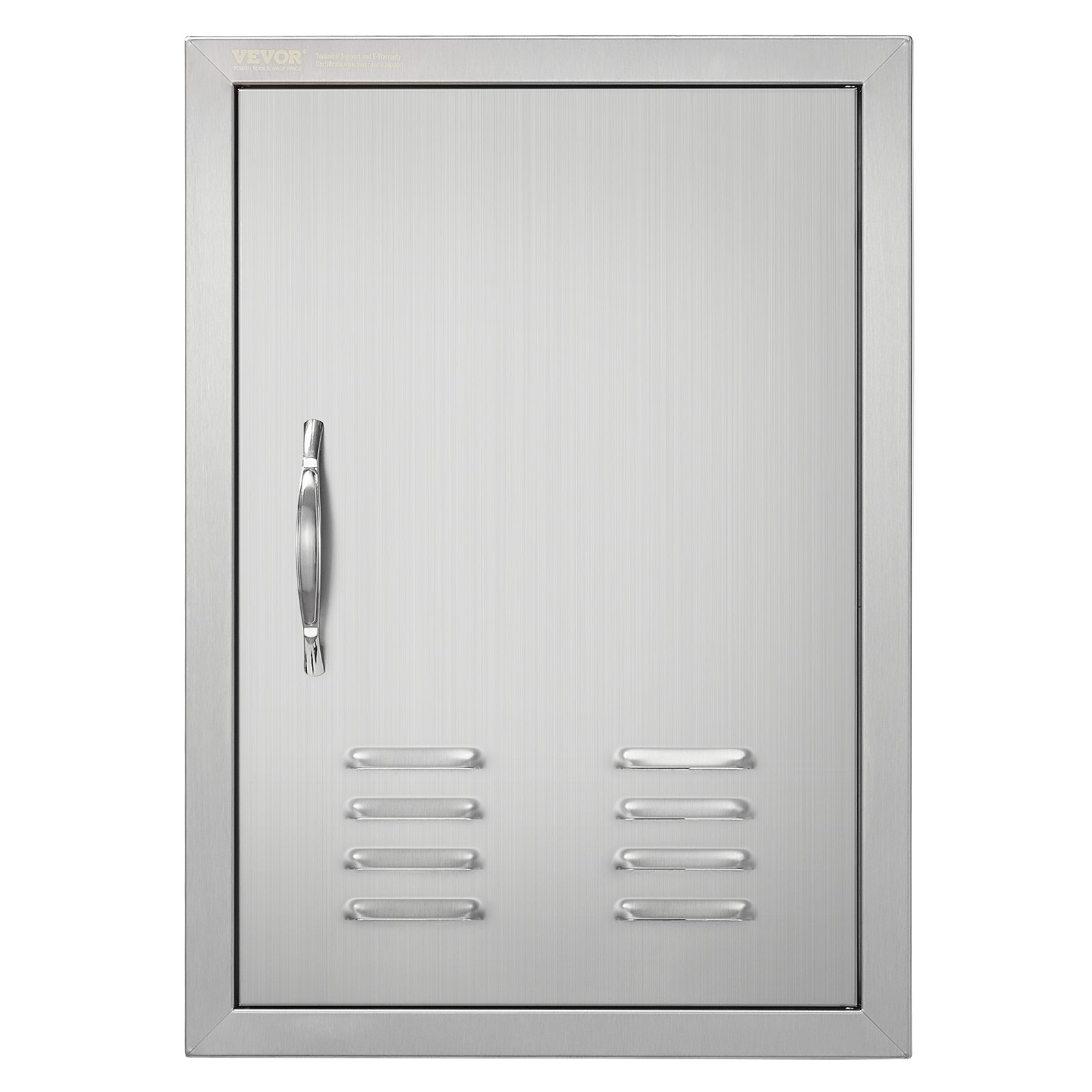 Puerta de acceso para BBQ de acero inoxidable, 17 x 24 pulgadas, empotrada