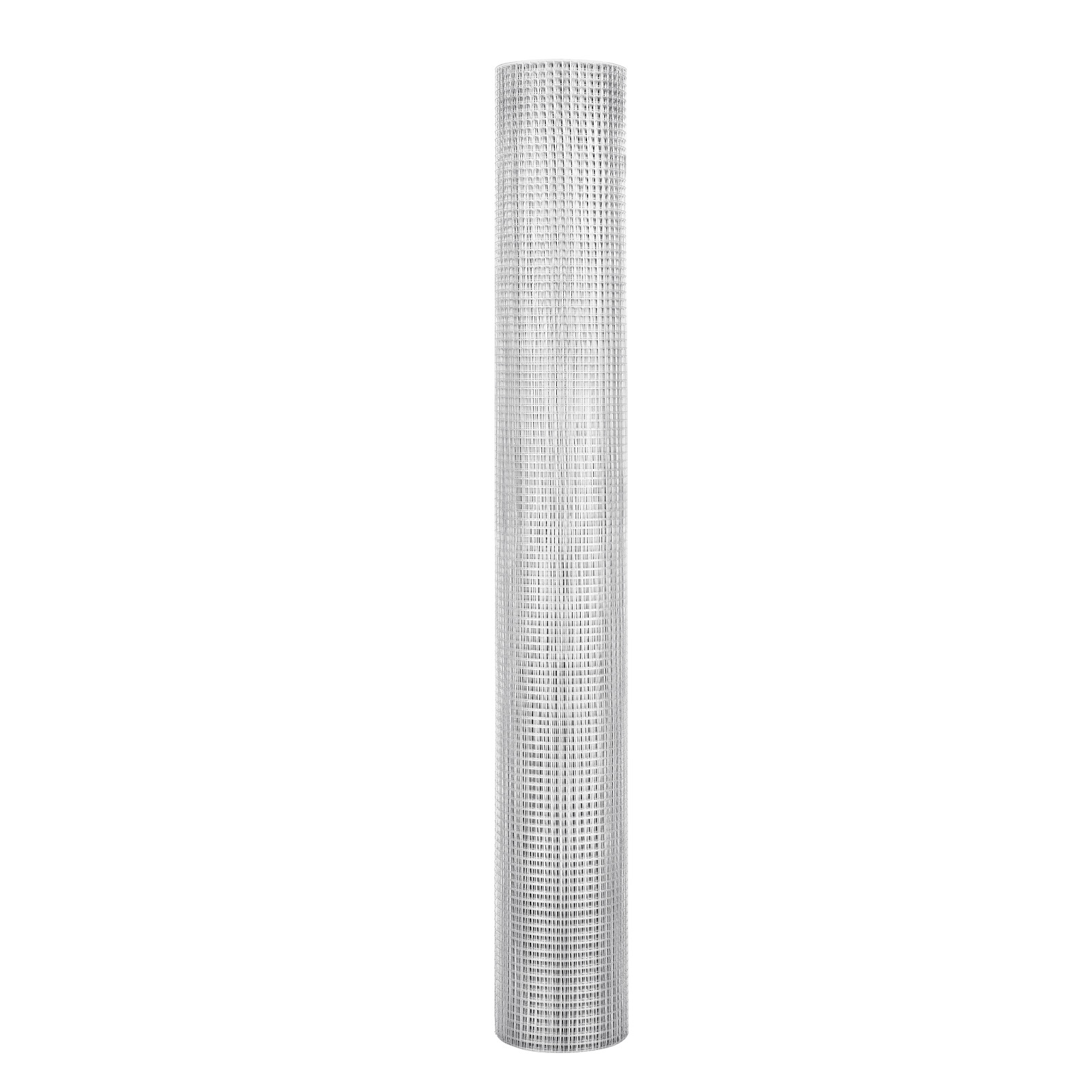 Hardware Cloth, 1/2 Inch 60 Inch X 50 Ft 19 Gauge Chicken Wire Fence, Hot-Dip Galvanized After Welding Metal Wire Mesh Roll, Garden Plant Welded Fencing Roll Supports Poultry Netting Cage Fence