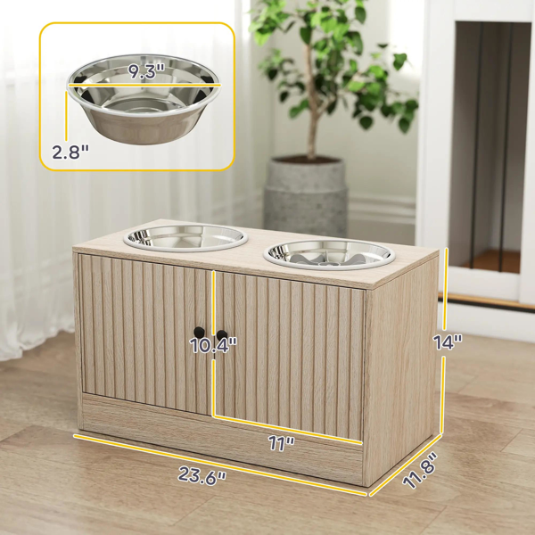 Cuencos elevados para perros
