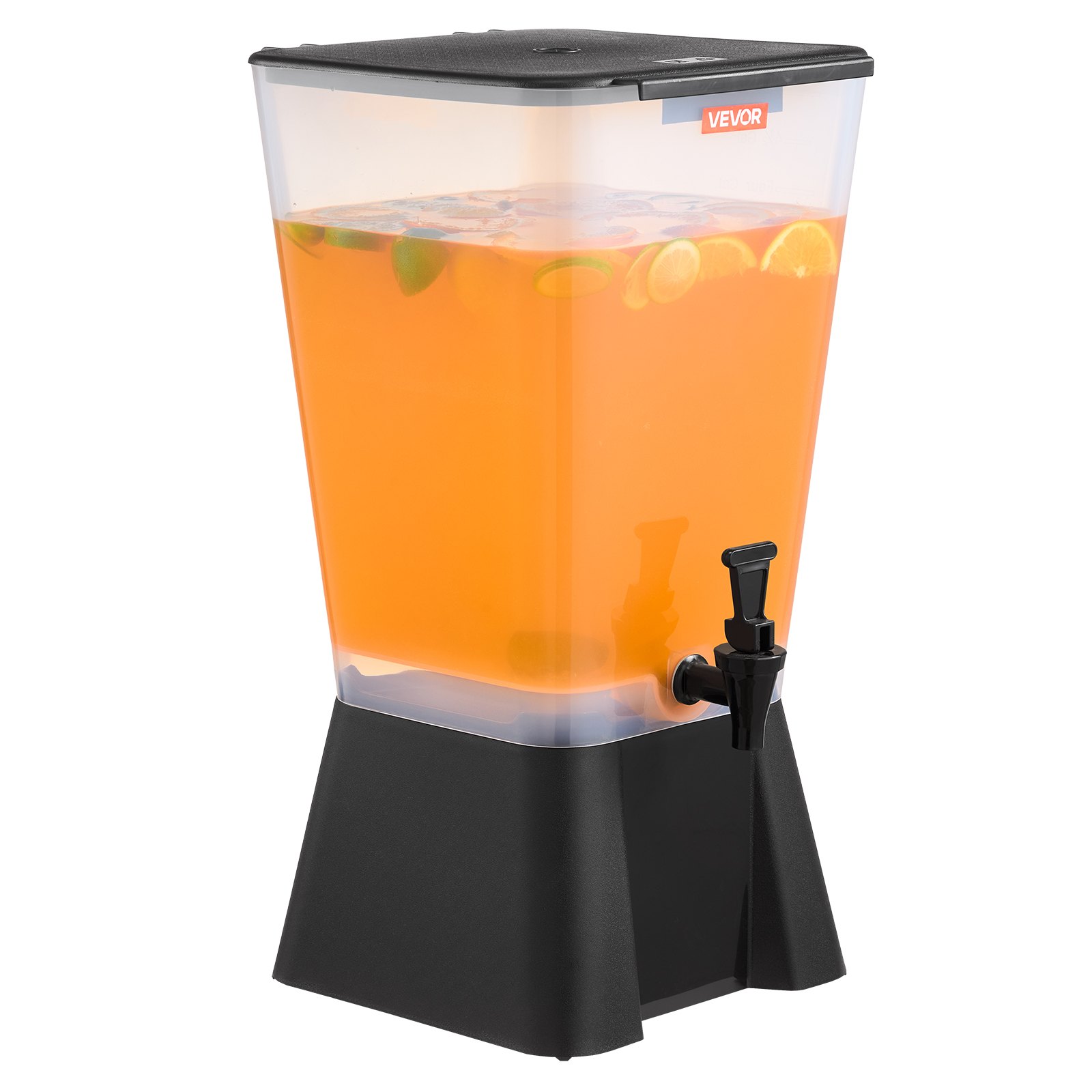 Dispensador de bebidas de plástico de 5 galones con grifo antigoteo