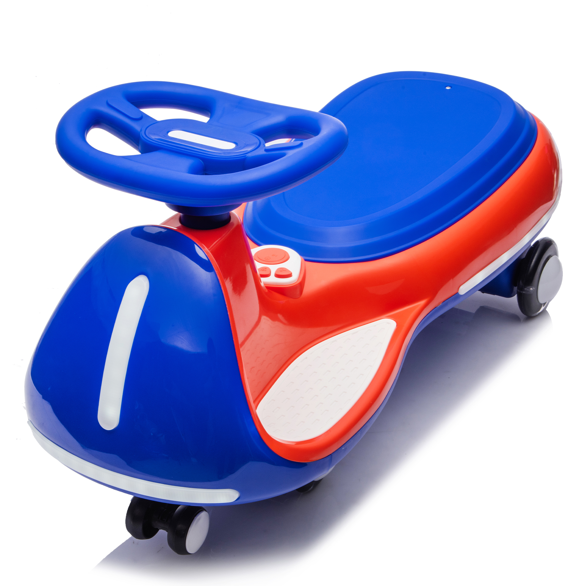 Coche eléctrico montable 12V para niños, con luces LED y ruedas PU, 5 MPH