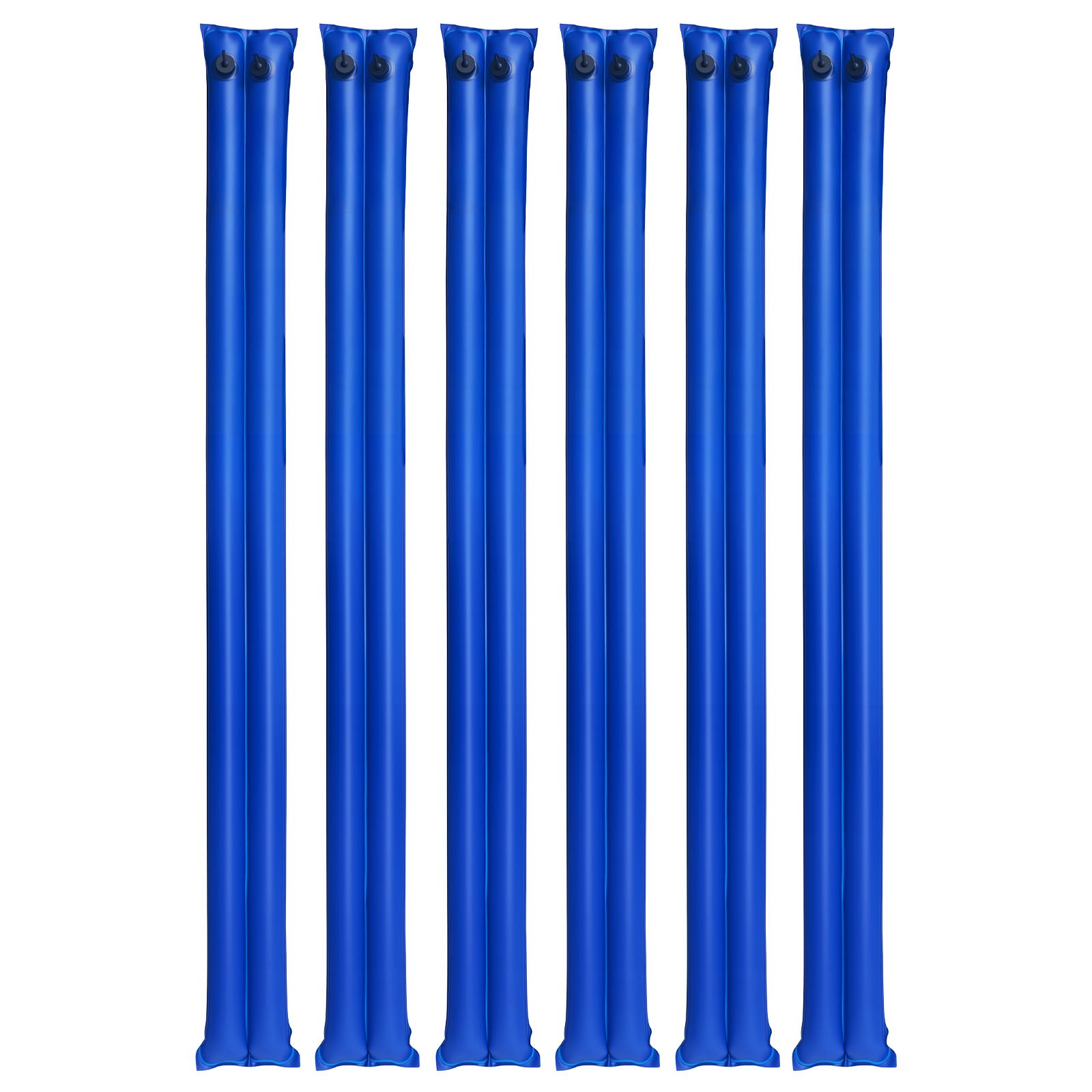 Bolsas de agua para cubierta de piscina (6 unidades), 8 pies, PVC 0.4mm, azul