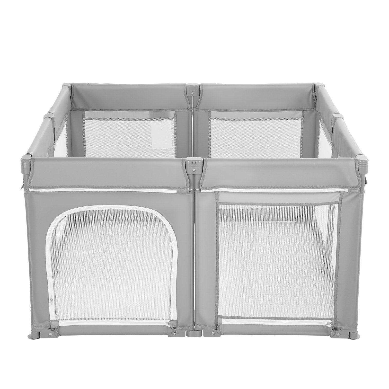 Baby Playpen, 78.7″ X 70.1″ Extra Large Toddlers Playpen, Foldable Baby Fence Play Yard With Zippered Door & Soft Breathable Mesh, Indoor Outdoor Safety Activity Center - Great Gift For Toddlers