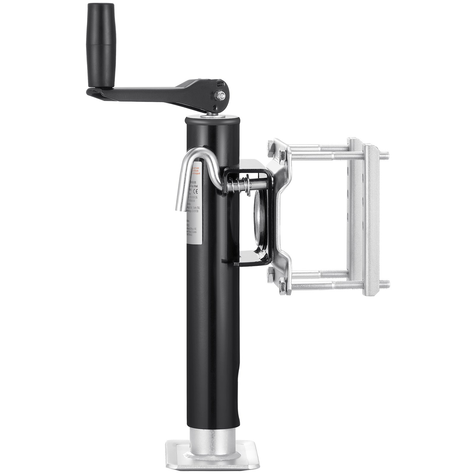 Trailer Jack, 2000 Lbs Dynamic Load Capacity, Heavy Duty Swivel Bolt-on Trailer Jack, 10" Lift Trailer Jack Stand With Handle For RV Trailer, Horse Trailer, Utility Trailer, And Yacht Trailer