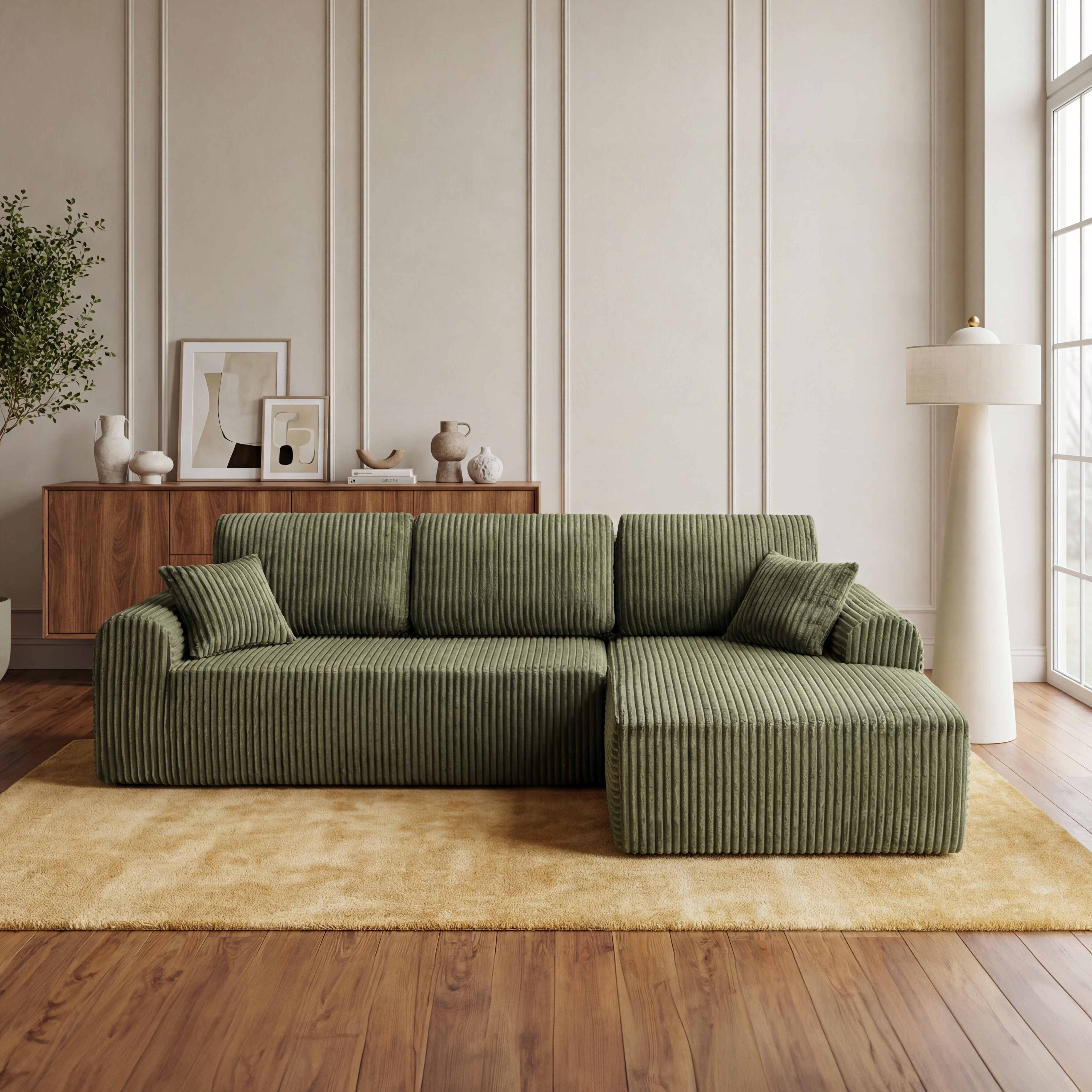 109 Cloud Modular Sectional Sofa Couch With L-Shape Chaise,Modern Minimalist Upholstered Couches For Living Room Bedroom,Deep Seat Corner Couch,No Assembly Required
