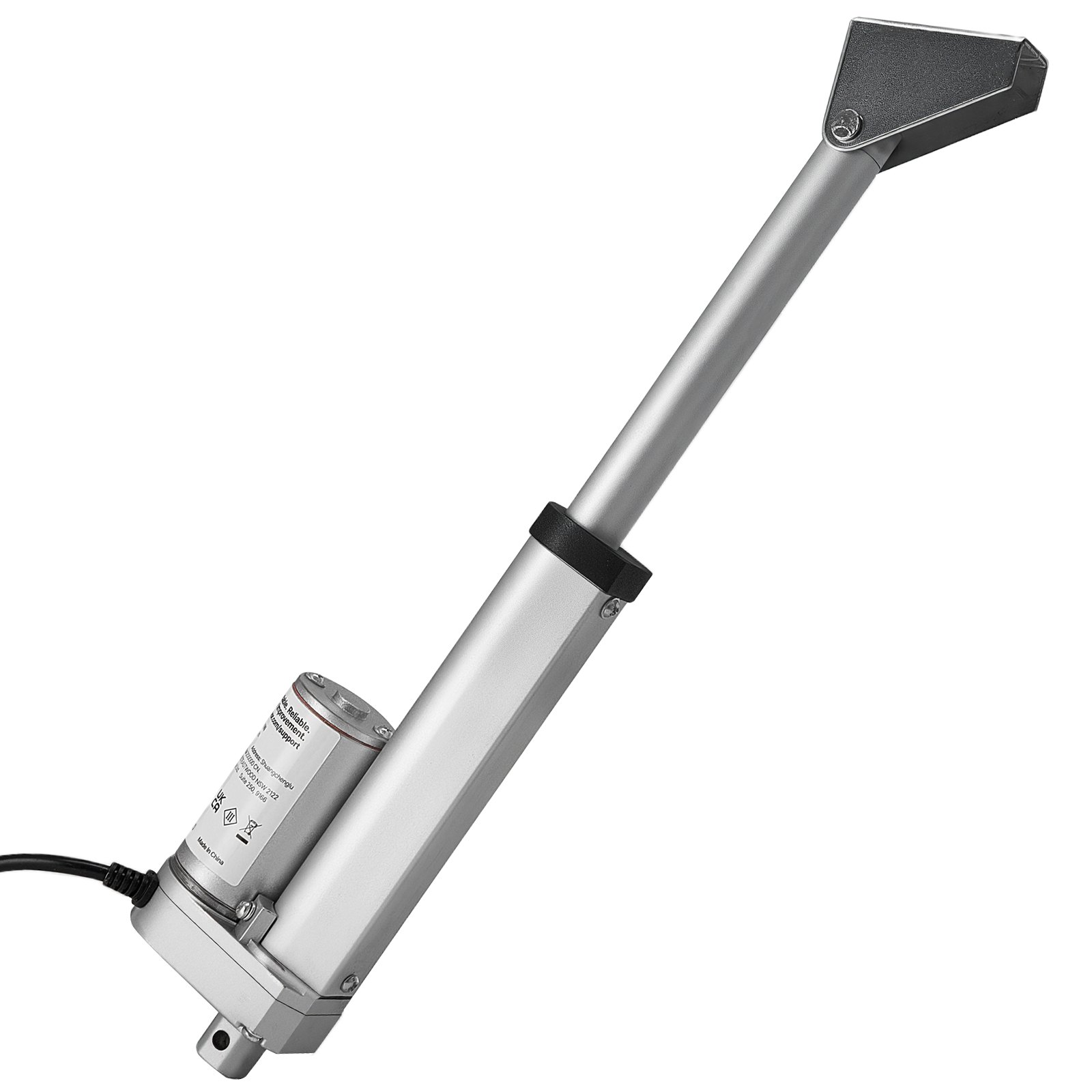 Actuador Lineal 12V de 4 pulgadas, Alta Velocidad, 225 libras, Protección IP54