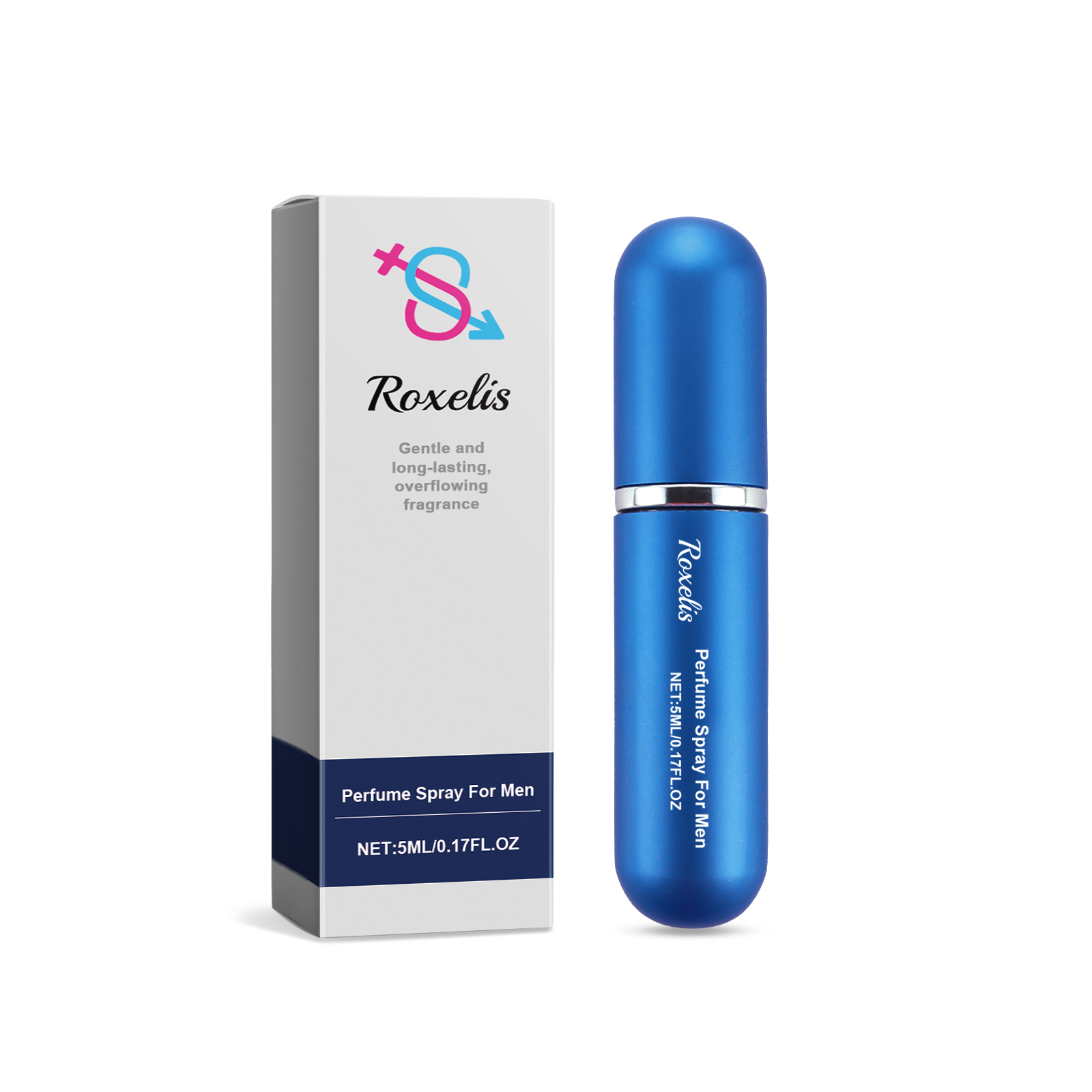 Men Perfume Spray, Portable Long Lasting Oriental Scent For Men, 5ML