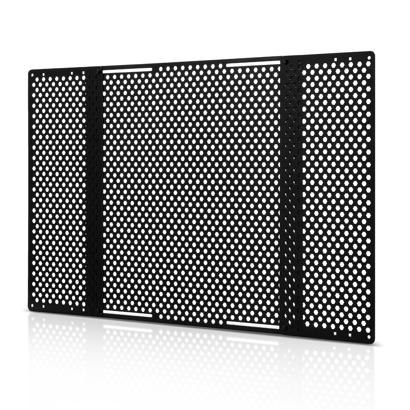 Protector de puerta mosquitera para RV, ajustable de 22 a 31.5 pulgadas, negro