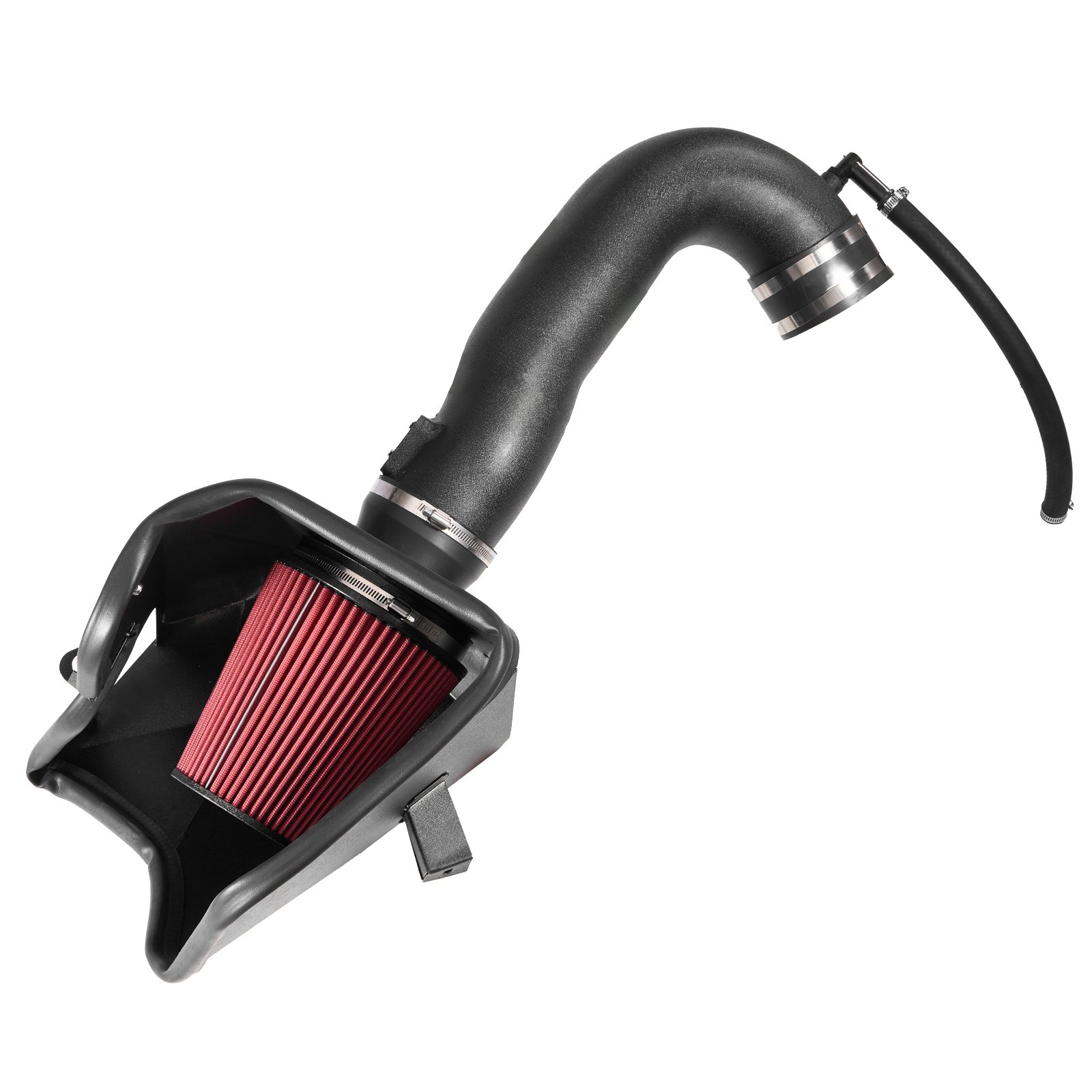 Cold Air Intake, 3.9 Inch Cold Air Intake System + Heat Shield Compatible With 2019-2025 Chevy Silverado/GMC Sierra, 2021-2025 Cadillac Escalade 6.2L, High Flow Filter Kit Improved Horsepower