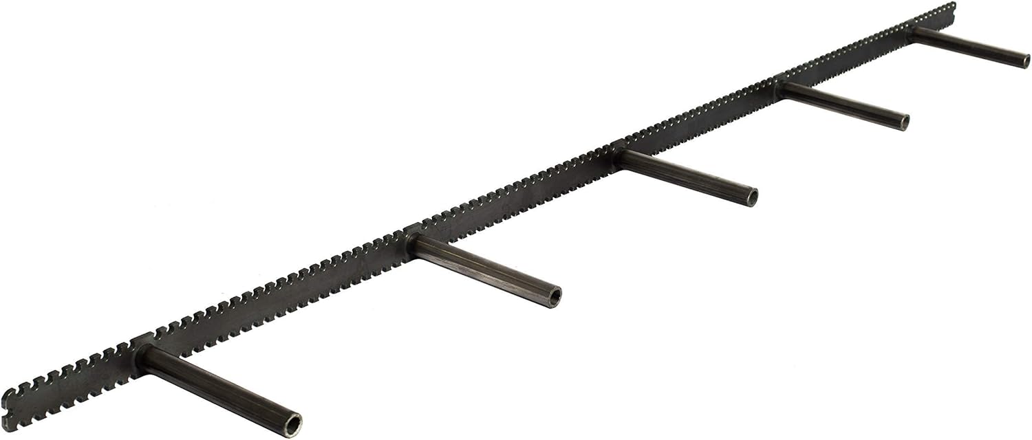 Soportes Sheppard para estantes flotantes, resistentes, 58 pulgadas