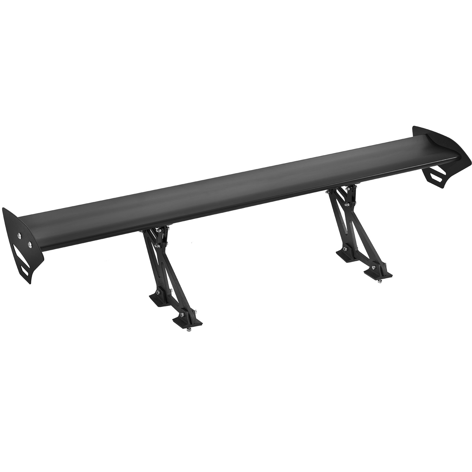 GT Wing Car Spoiler, 43.3 Inch Universal Spoiler With Single Deck, Adjustable Lightweight Aluminum, Car Rear Spoiler Wing, Racing Spoiler BGW/JDM Drift Black
