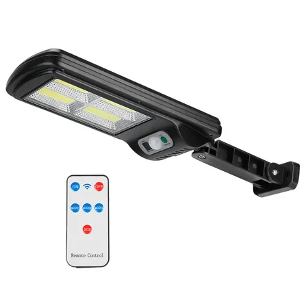 Lámpara de pared solar para exterior con sensor de movimiento