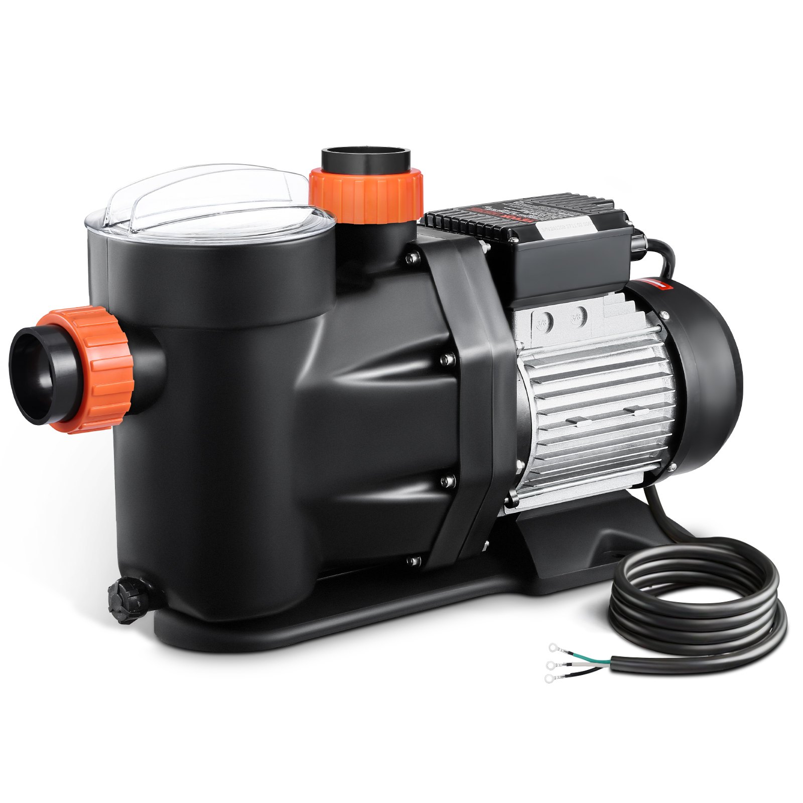Bomba de piscina sobre tierra 3 HP, velocidad única, 149 GPM, 3450 RPM, 220V.