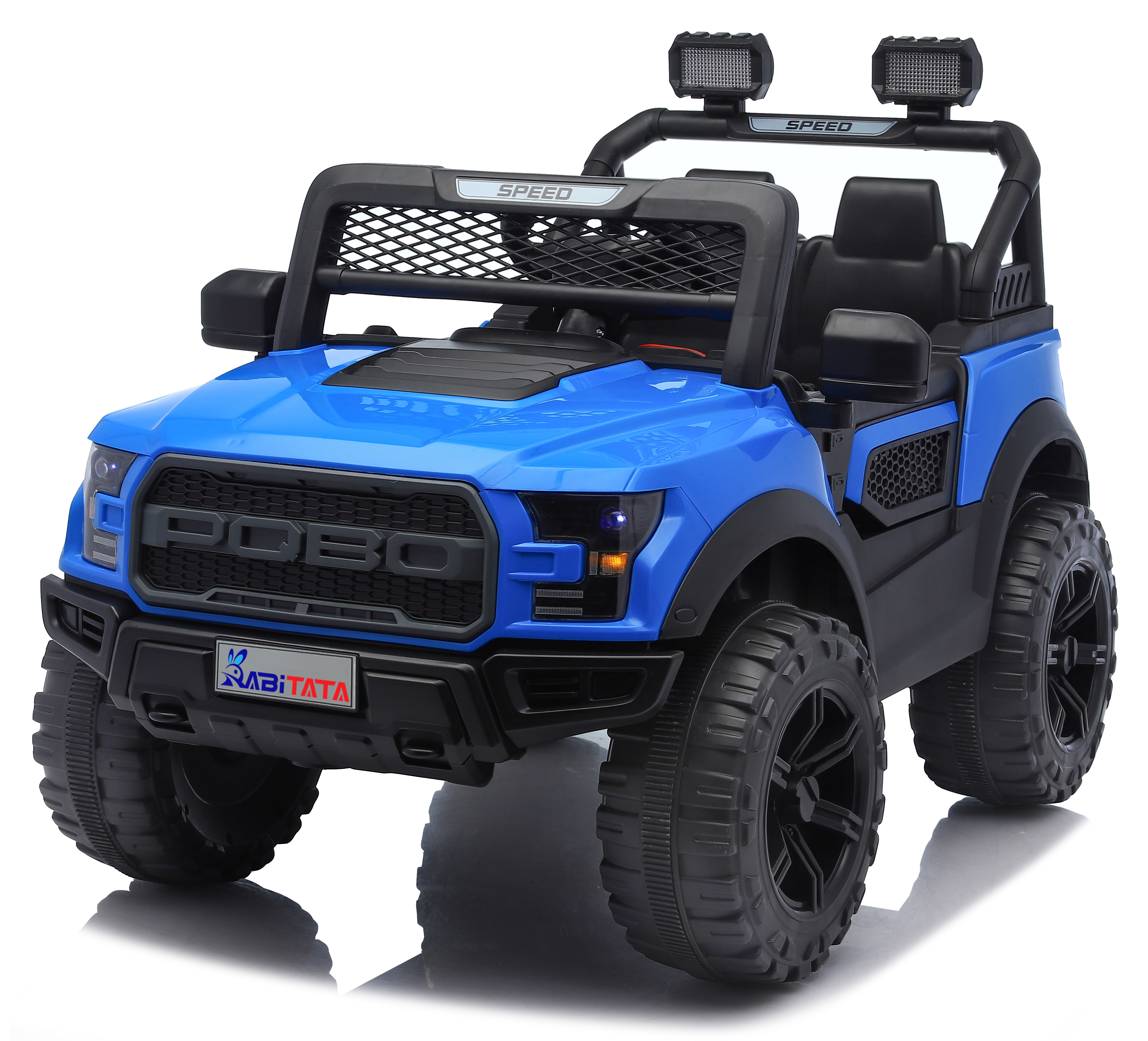 Auto eléctrico montable para niños 12V con control remoto, luces LED y música