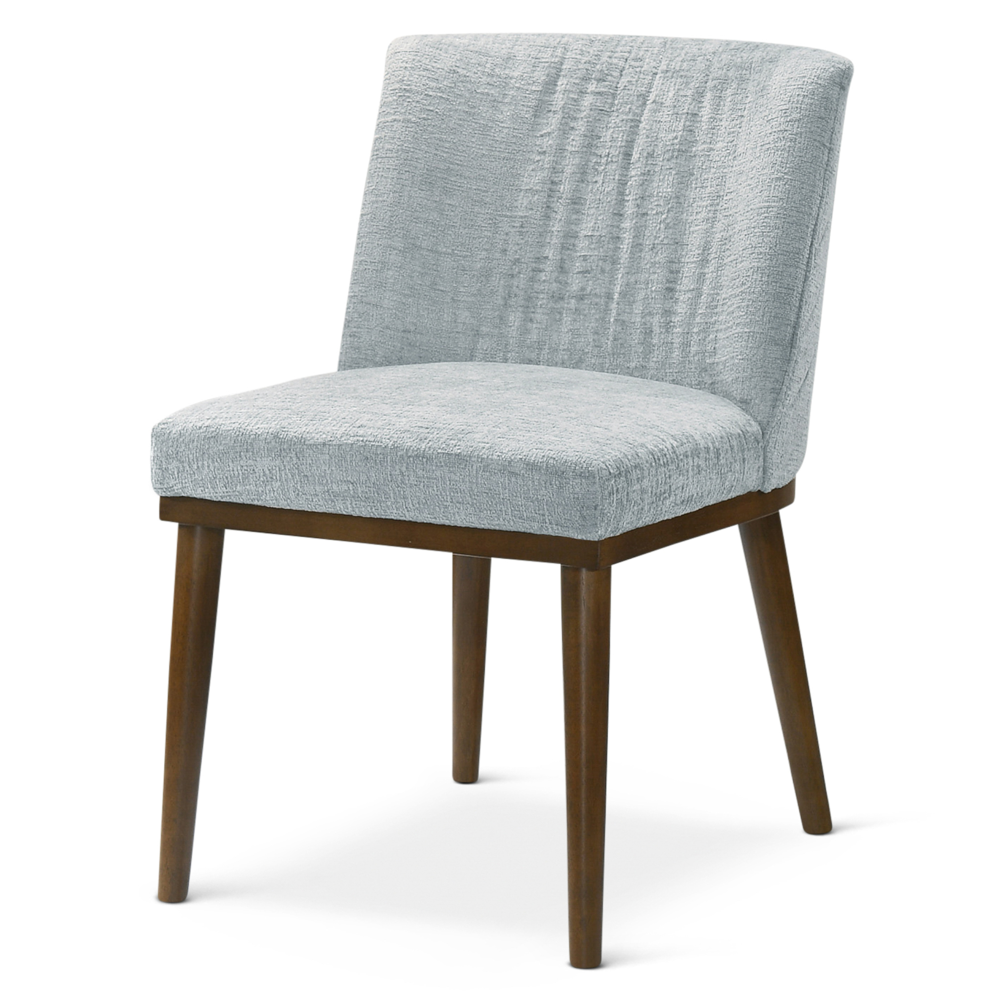 Daley Grey Fabric Dining Chair   Set Of 2