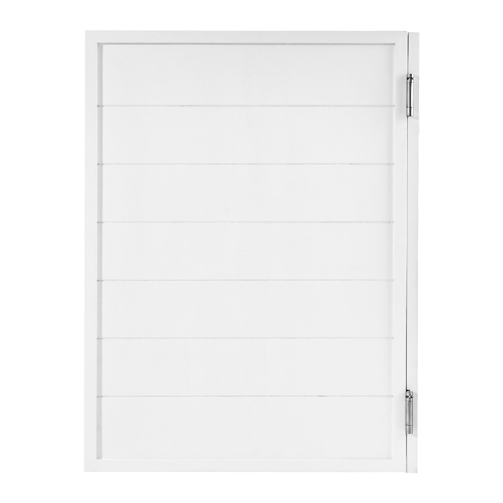 Saloon Doors, 32"W X 42" H Single Swinging Cafe Interior Doors, Square Design Premium Pine Wood, With Hinges & Hardware Kit, Easy To Install, For Hallway Kitchen Bar Pub Entrance, White