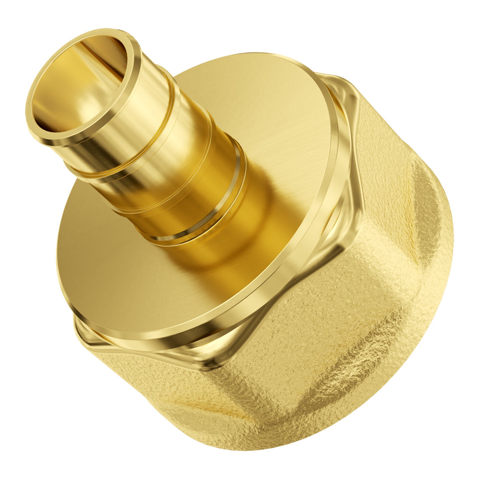 Conectores de tubería de latón 1/2 pulgada, 20 piezas, rosca interna NPT, servicio pesado