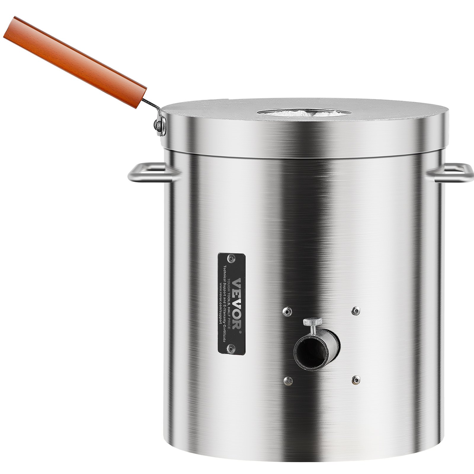 Propane Melting Furnace Kit, 8KG/18lbs Gas Metal Melting Furnace Kit, Foundry Home Kiln With Crucible, Tongs, Wooden Handle, Smelting Casting Tool For Gold Silver Copper Aluminum Metal Recycle