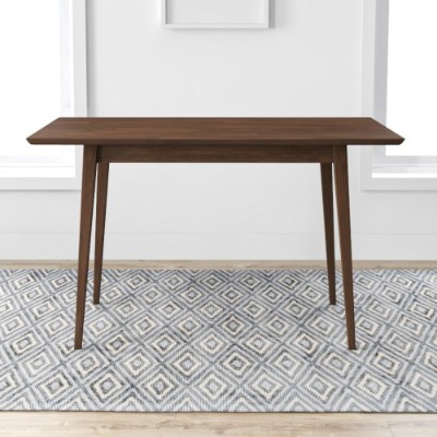 Mary Modern Style Solid Wood Rectangular Dining Kitchen Table