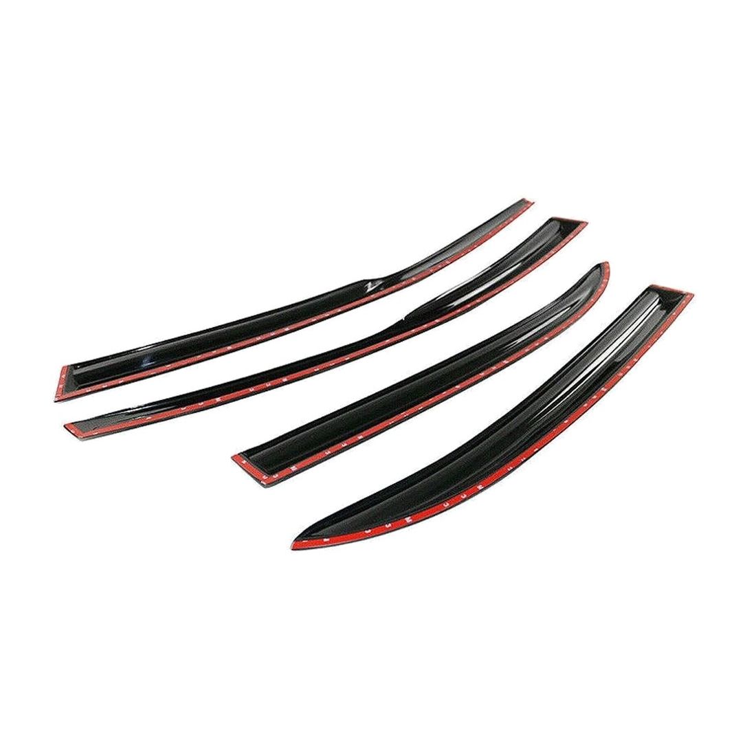 Visores de ventana estilo Mugen para Mazda 3 (2014-2019)