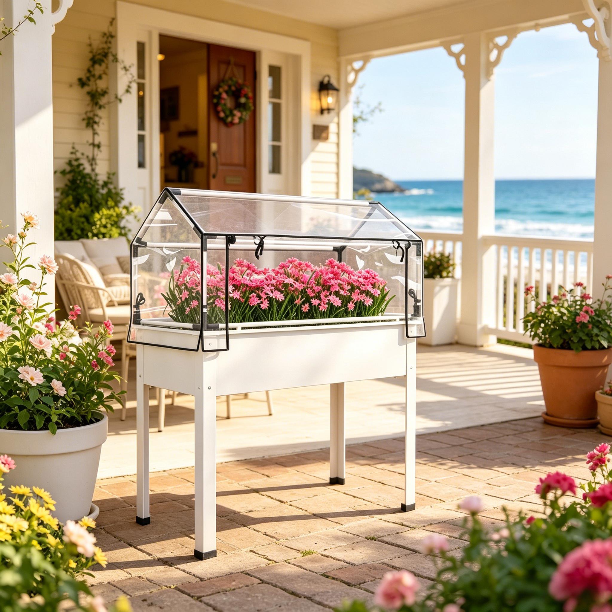 Raised Design Garden Bed,Elevated Garden Box,Tall Planter