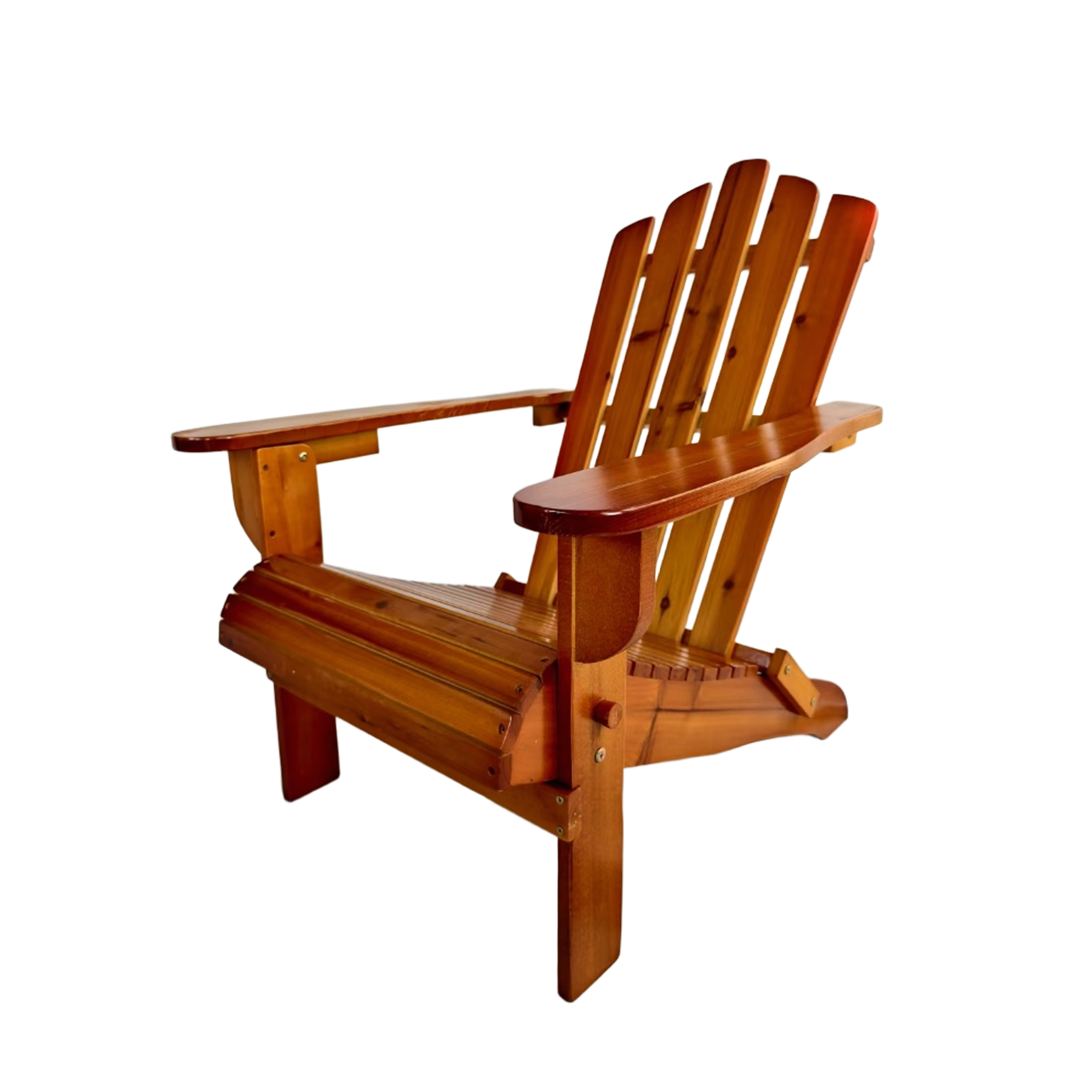 Outdoor Or Indoor Wood Adirondack Chair, Foldable, OAK
