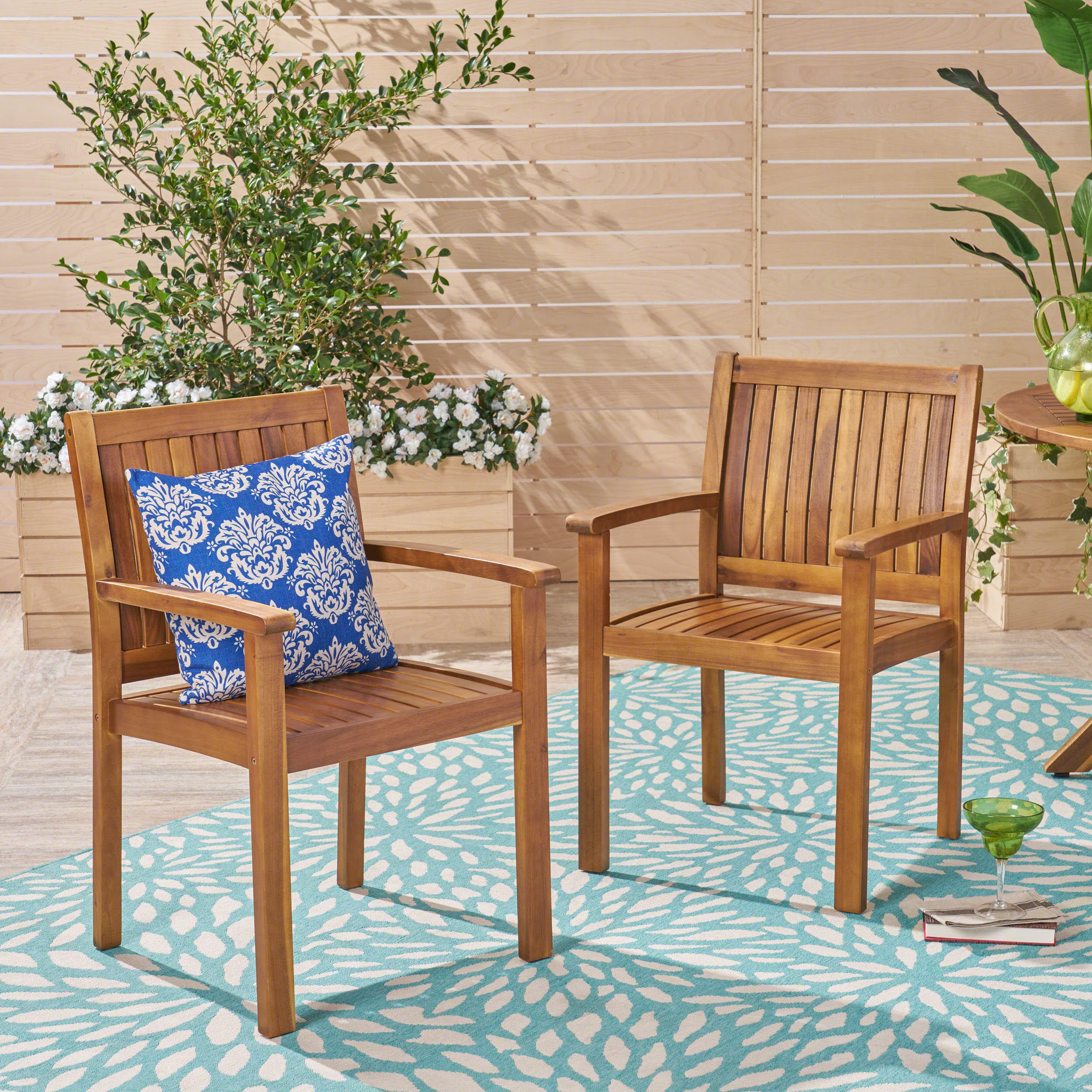 Silla de comedor, set de 2.