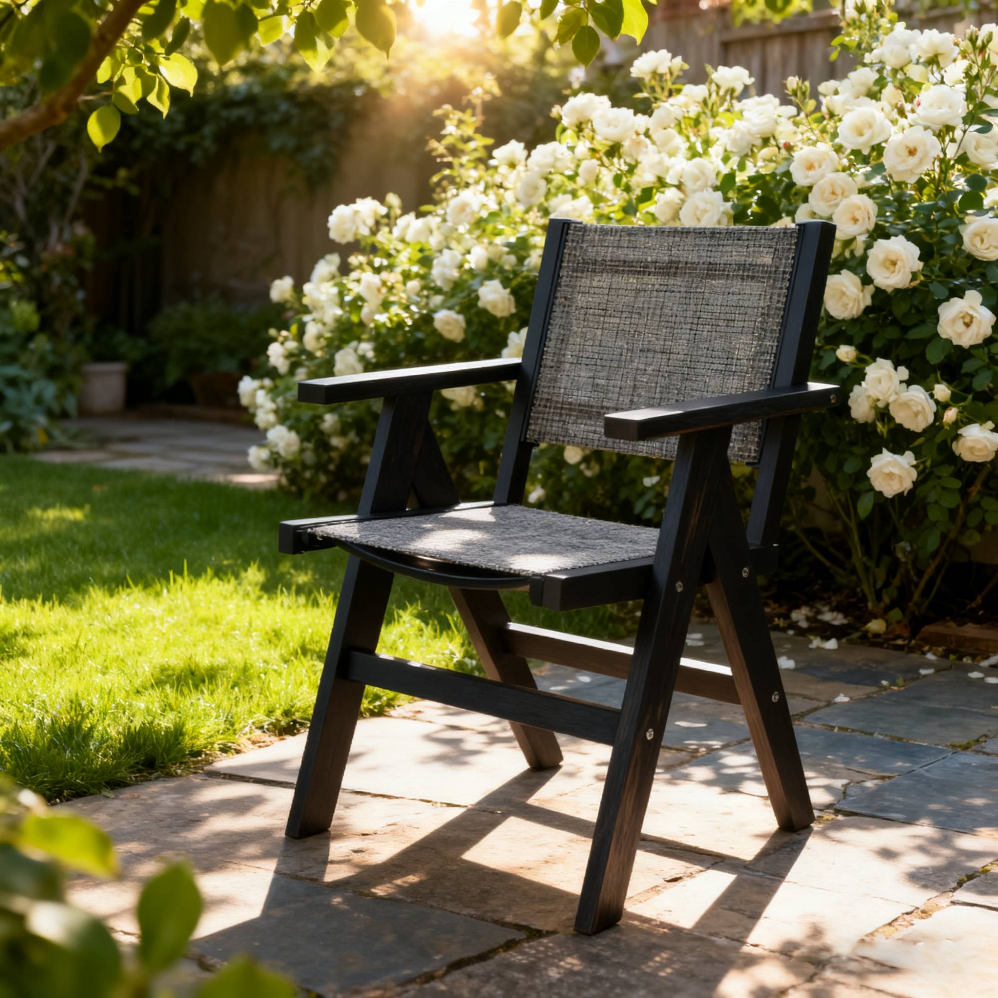 HIPS Dining Chair Enhances Patio Table Togethers Ideal For Weekend Barbecues & Meals