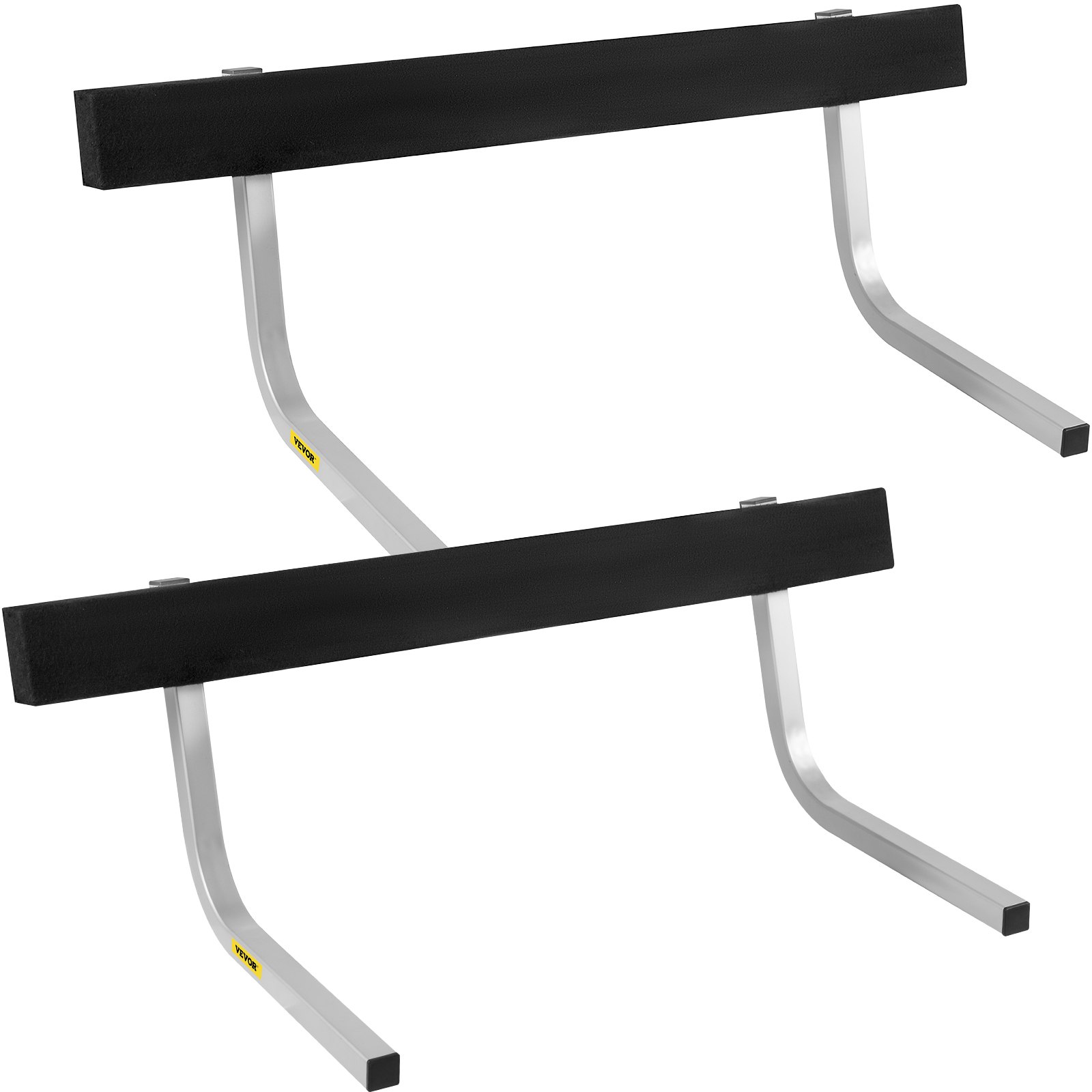 Boat Trailer Guide-ons, 2 PCS Rustproof Steel Trailer Guide Ons, Trailer Guides With Carpet-Padded Boards, Mounting Parts Included, For Ski Boat, Fishing Boat Or Sailboat Trailer
