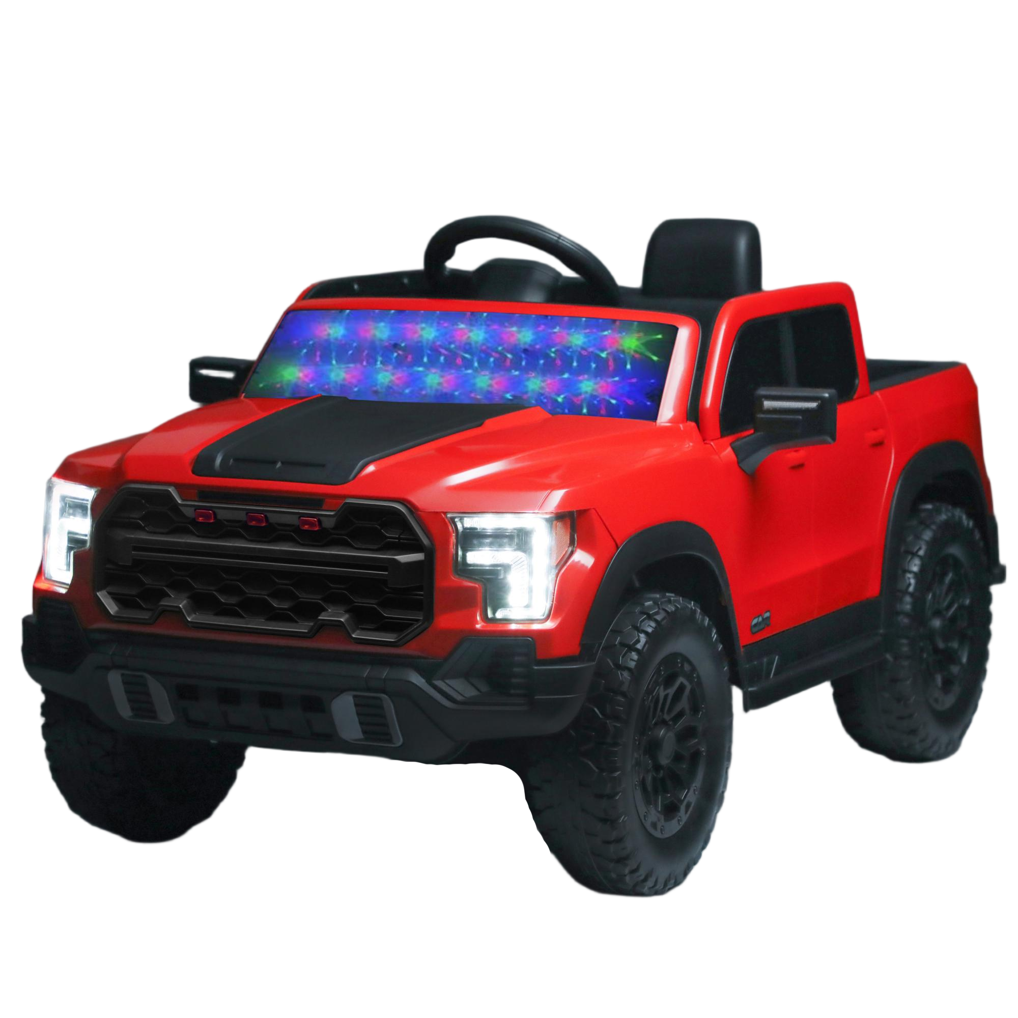 12V Kids Ride-On Car With Remote Control, 4-Wheel Shock Absorption, Multifunctional Music Player - Perfect Gift For Toddlers 3-6 Years Old