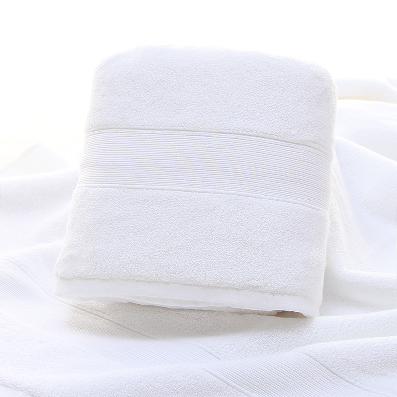 Pure Cotton Bath Towel Plus-sized Thick Soft