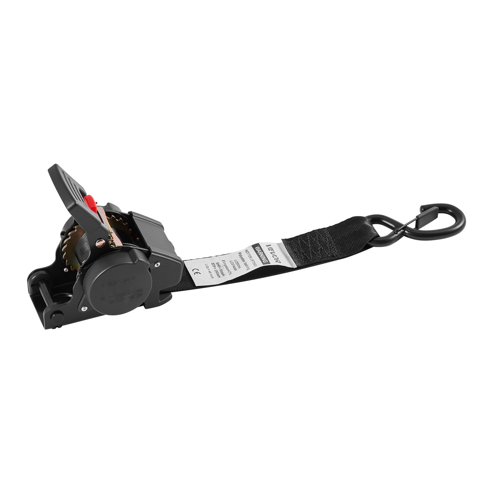 Kit de amarre para remolque con gancho en S, 1649 libras de resistencia.