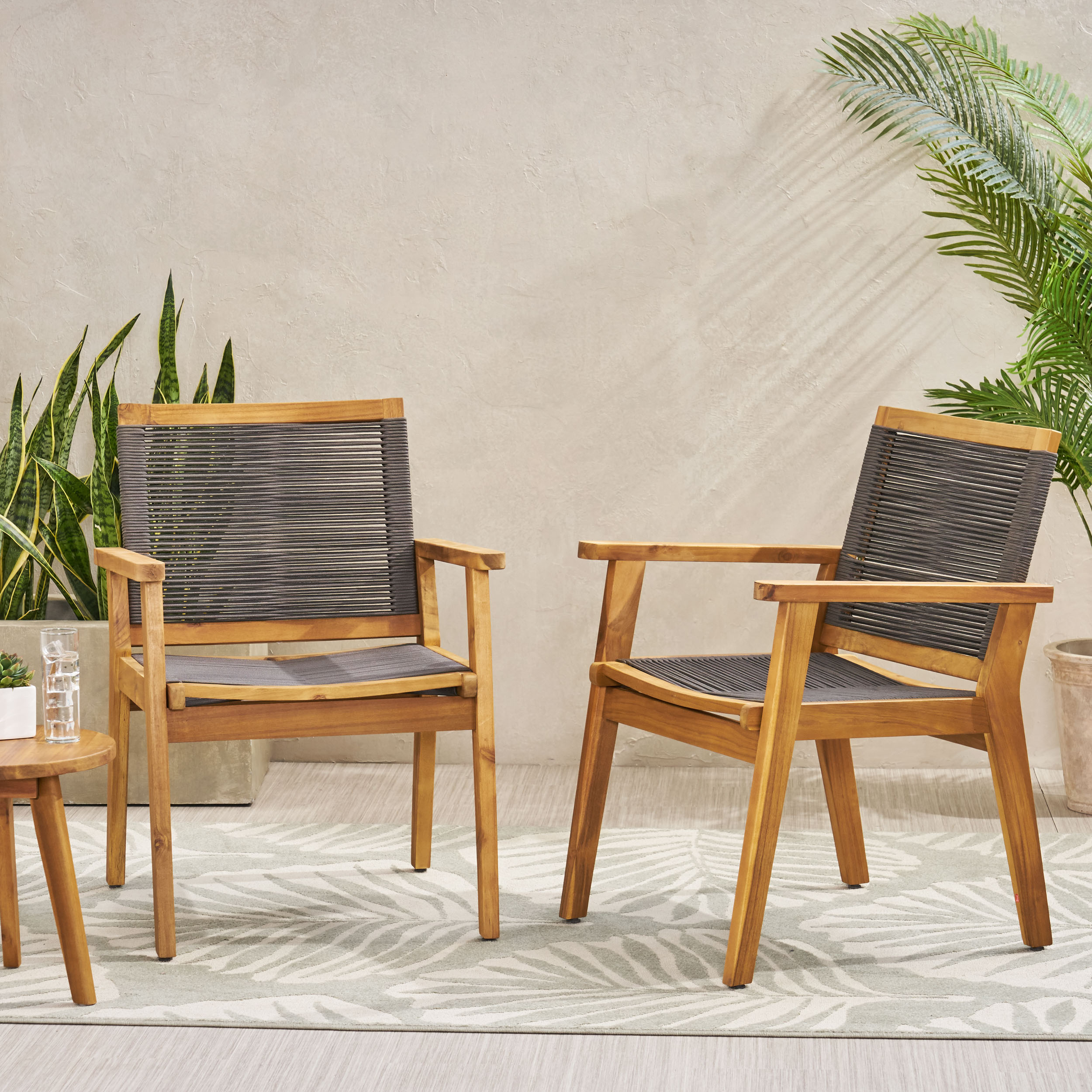 MCGILL DINING CHAIR  SET OF 2  ,400 Lbs Capacity
