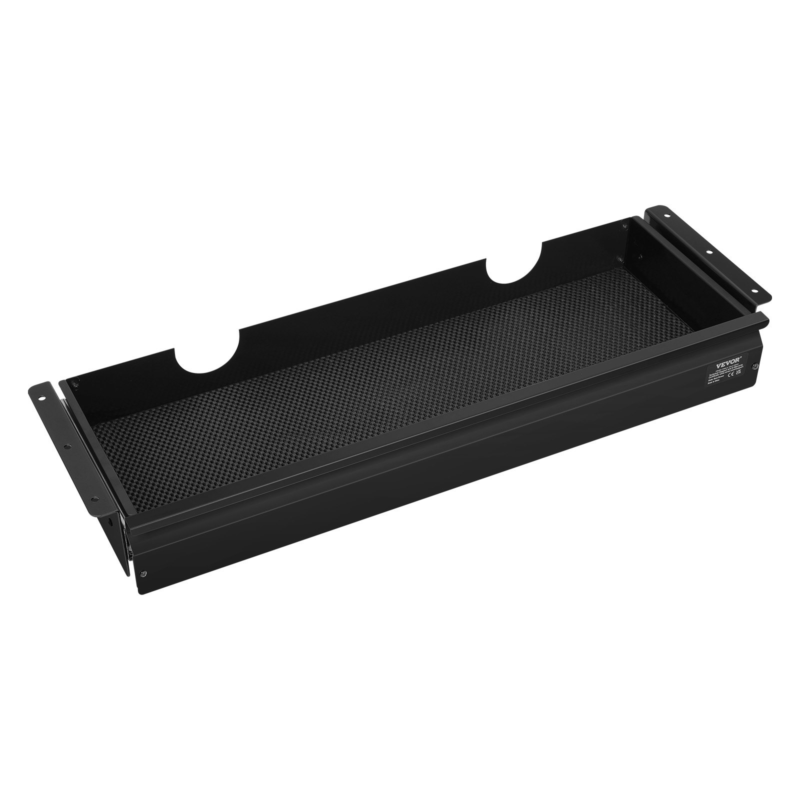 26" Wide Under Desk Drawer Slide Out, Under Desk Mounted Pull-out Drawer Attachment, Hidden Desktop Storage Organizer, Under Table Pencil Drawer For Office Home Sit Stand Workstation, 29x9x4 In