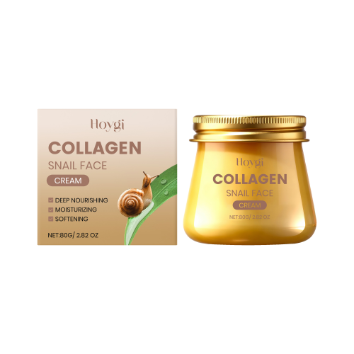 Hoygi Collagen Snail Moisturizing Face Cream Massage Nourishing Facial Skin Soft, Hydrating And Moisturizing Skin Care Cream