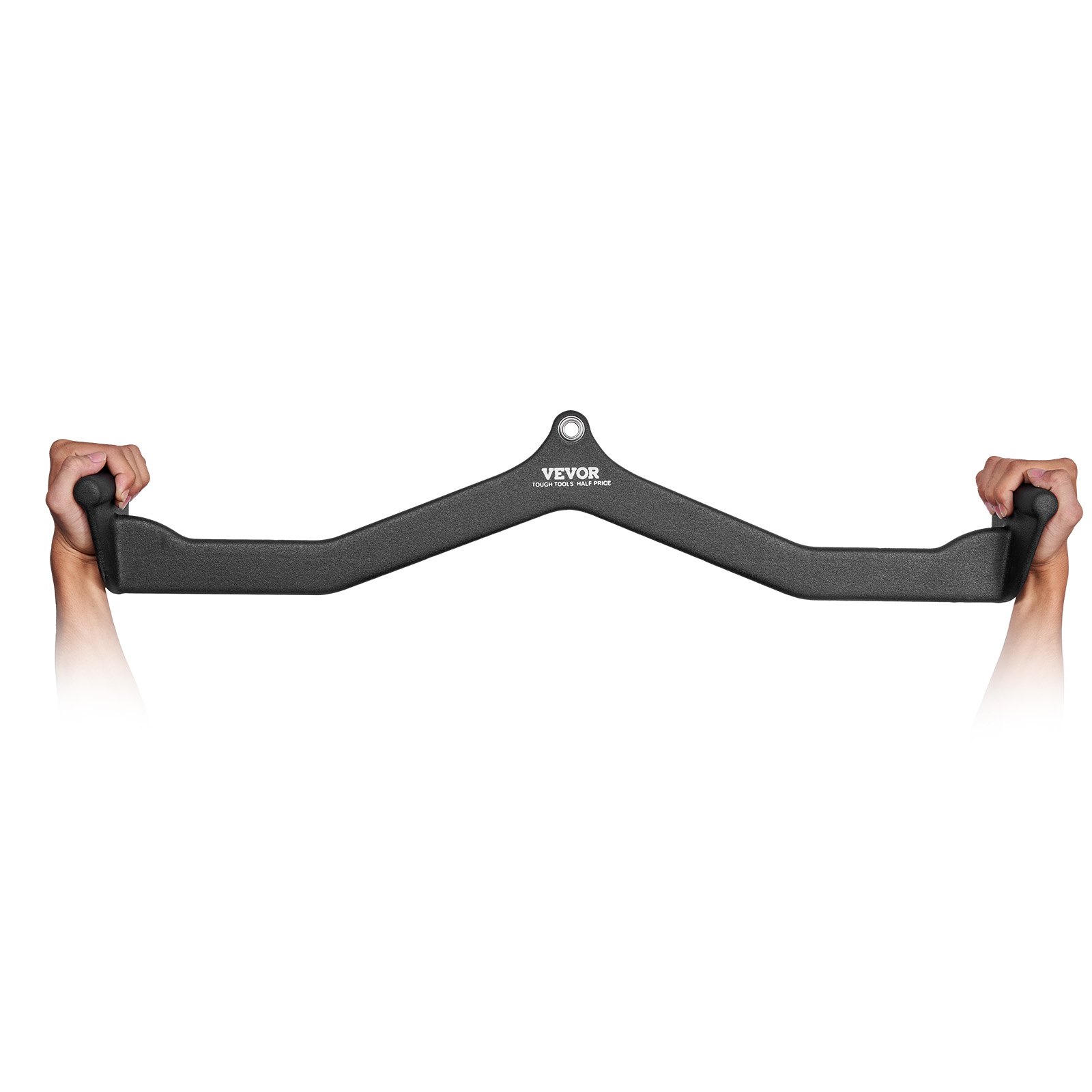 Accesorio para máquina de cable, barra V, tríceps, agarre de goma, para gimnasio