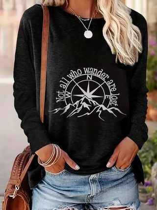 Tops y camisetas de mujer para primavera y otoño