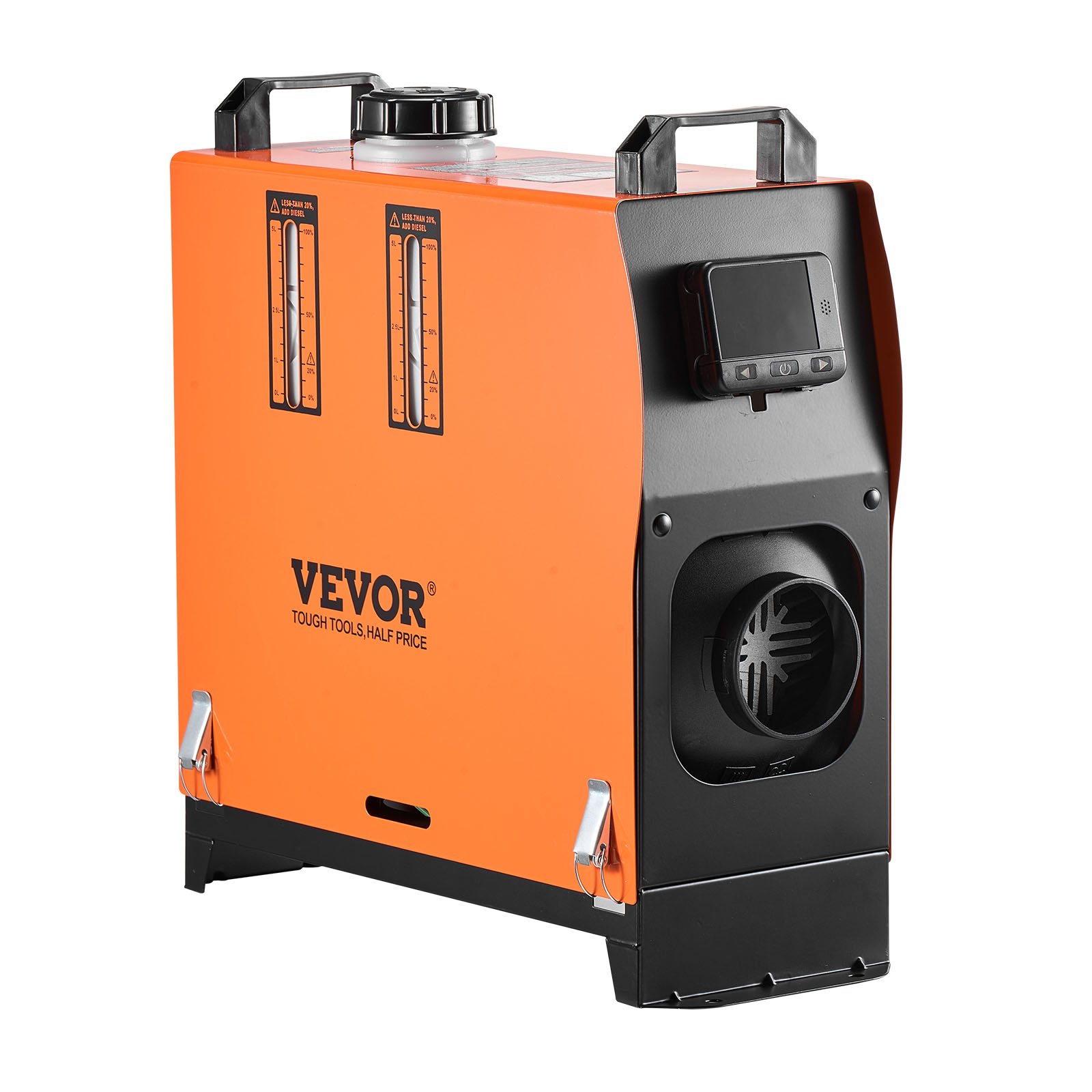 Diesel Air Heater, 8 KW DC12-24V, Fast Heating Diesel Parking Heater With Remote Control And Color Digital Display, Low Noise, Voice Announcement, For RV, Truck, Camper, Van, Boat And Trailer