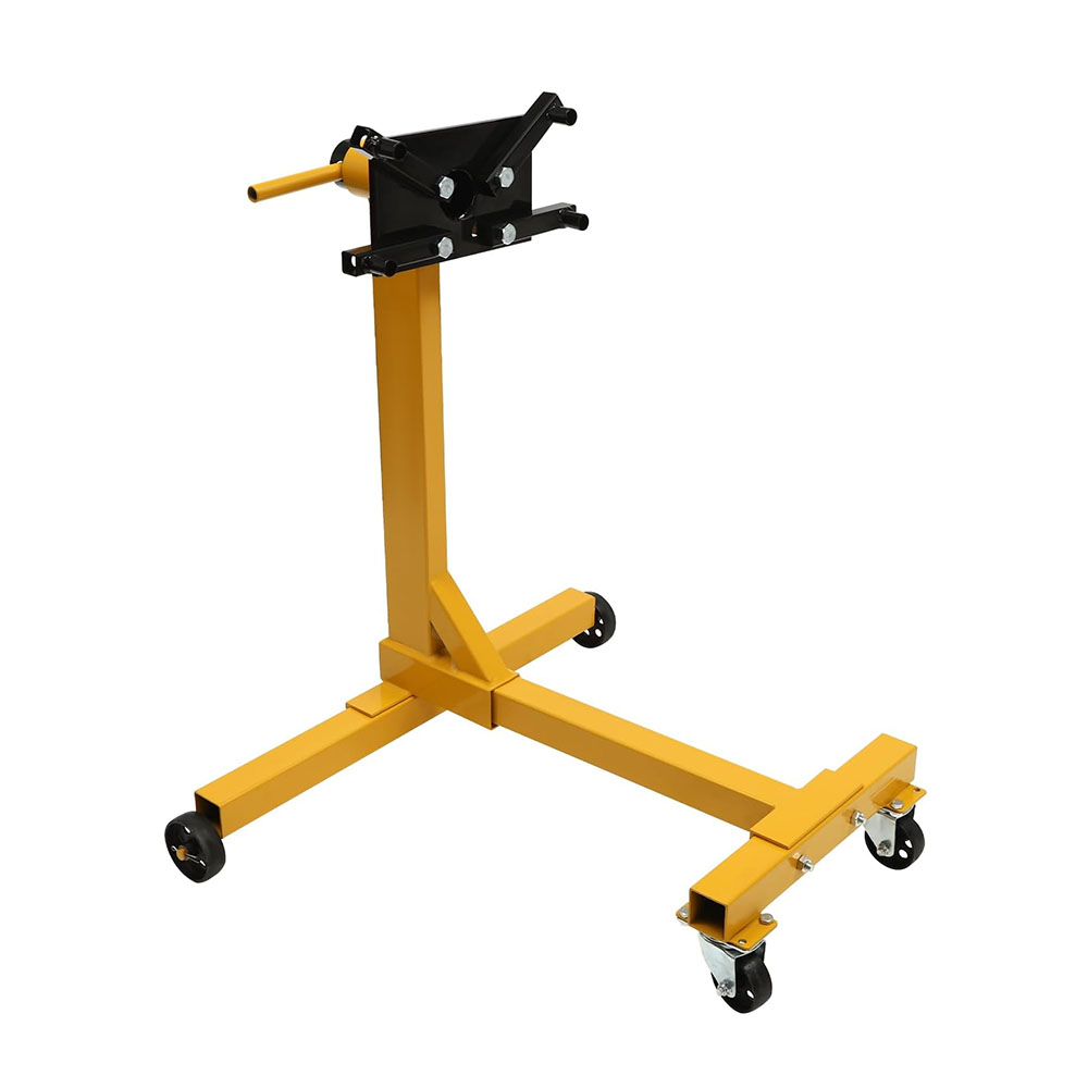 Soporte para motor, 1000 libras, color amarillo.