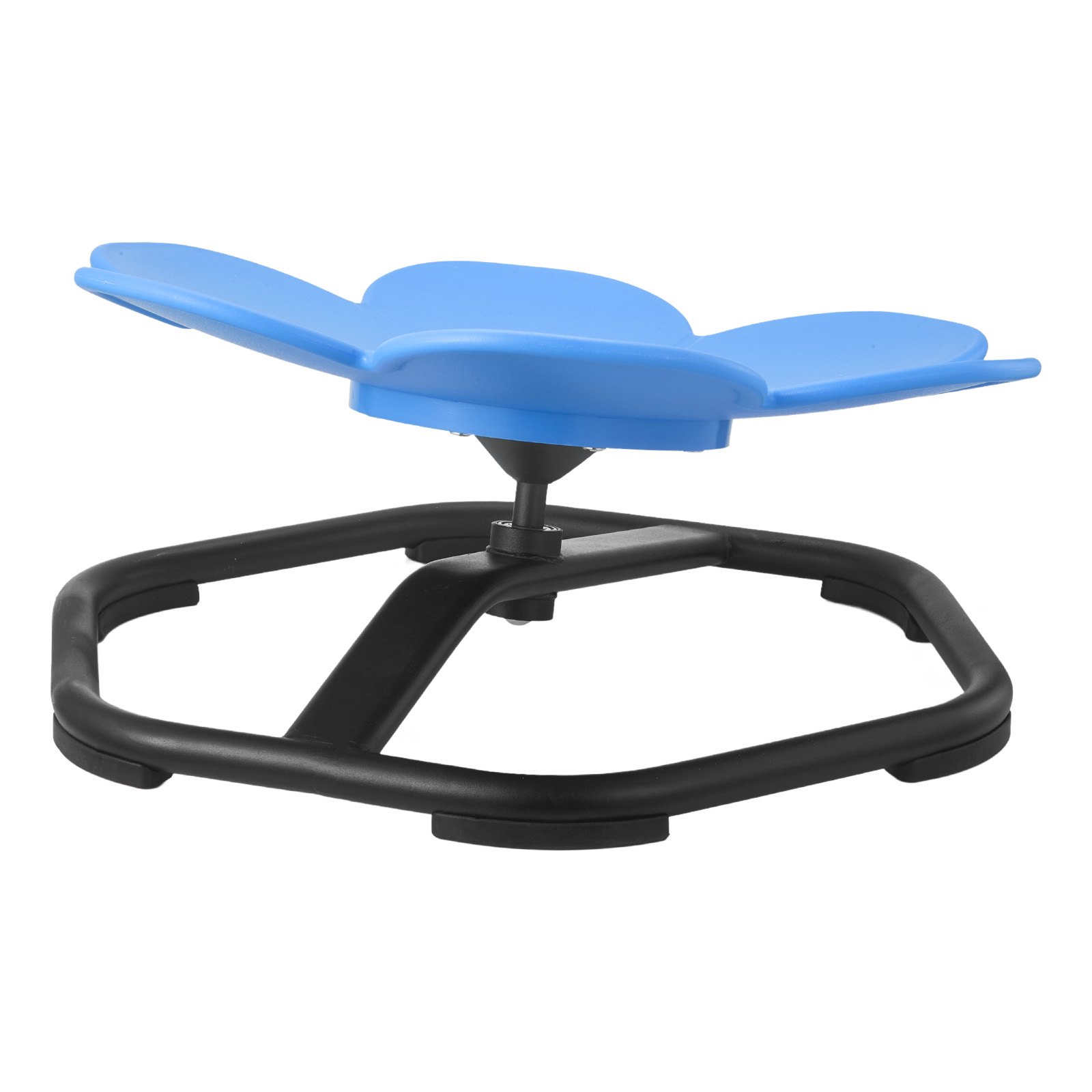 Silla giratoria sensorial para niños, forma de flor, hasta 220 libras, base antideslizante
