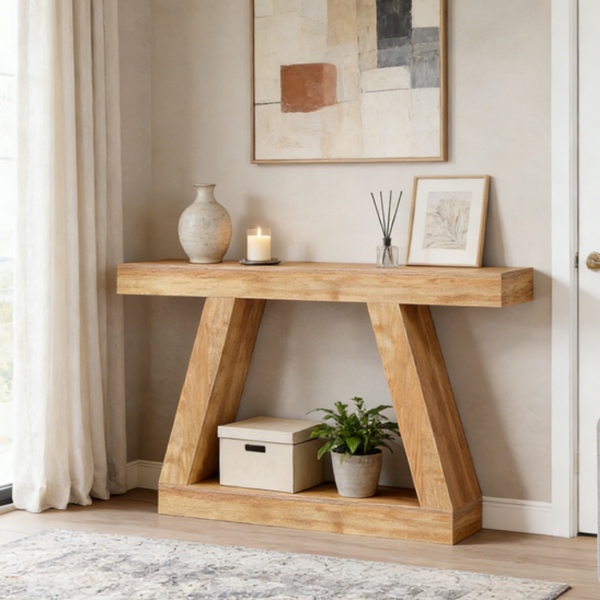 Mesa consola larga